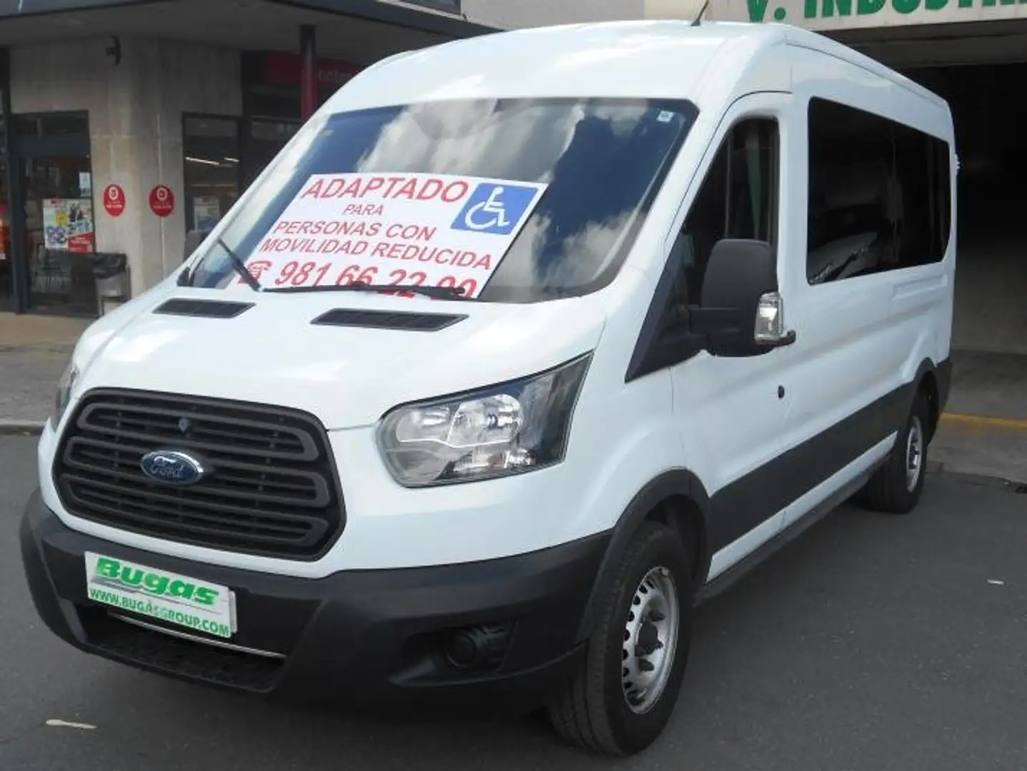 Ford Transit FORD 2.0 TDCI 130 CV L3 H2 ADAPTADA A PMR Blanco - 1