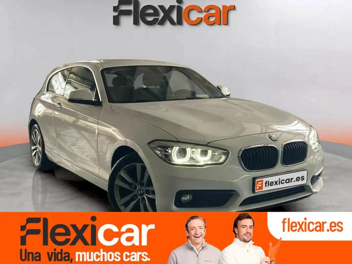 BMW 116 116d Blanc - 1