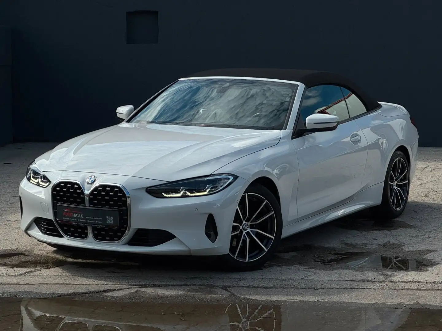 BMW 420 i Cabrio Aut. Memory Leder CAM HiFi AHK Blanc - 2