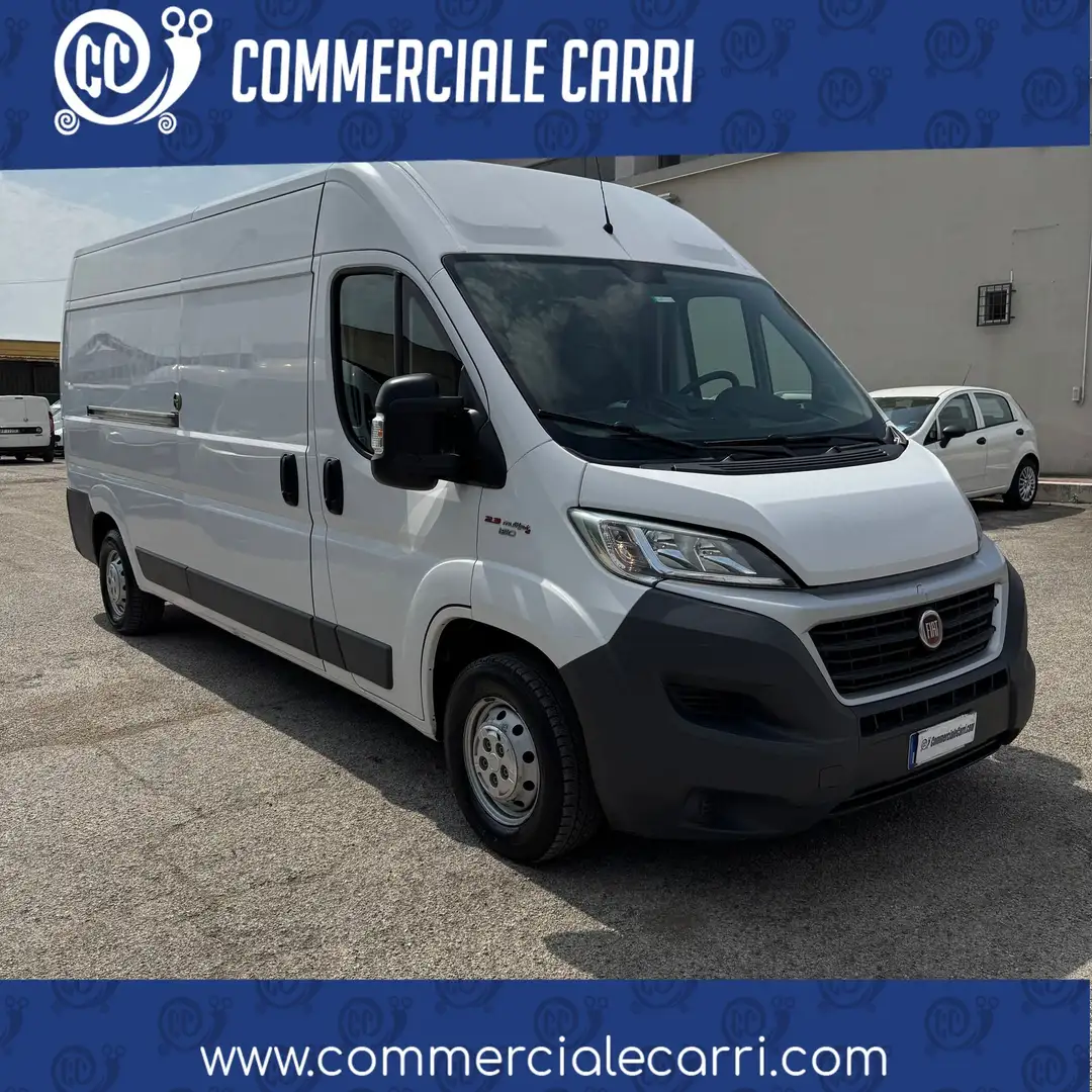 Fiat Ducato 35 L2H2 2.3MJ FURGONE PASSO LUNGO TETTO ALTO 3PTI Bianco - 1
