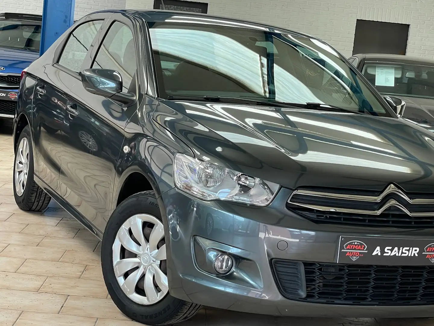 Citroen C-Elysée C-Elysee 1.2 ***AIRCO *** Сірий - 2