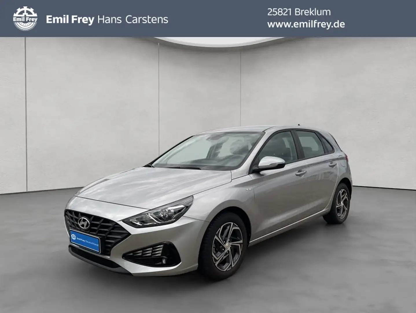 Hyundai i30 1.0 T-GDI 48V-Hybrid Trend Kamera GJR Sitzhzg Silber - 1