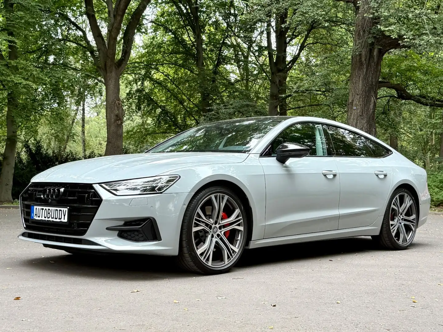 Audi A7 Sportback 55 3,0 TFSI quattro Silber - 2