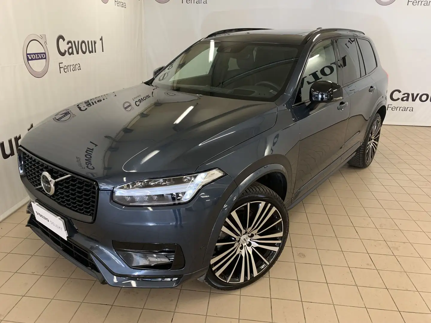 Volvo XC90 B5 (d) AWD Geartronic 7 posti R-design Blu/Azzurro - 1