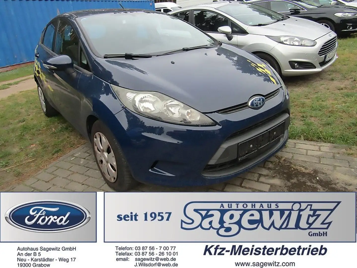 Ford Fiesta 1.25 Trend Bleu - 1