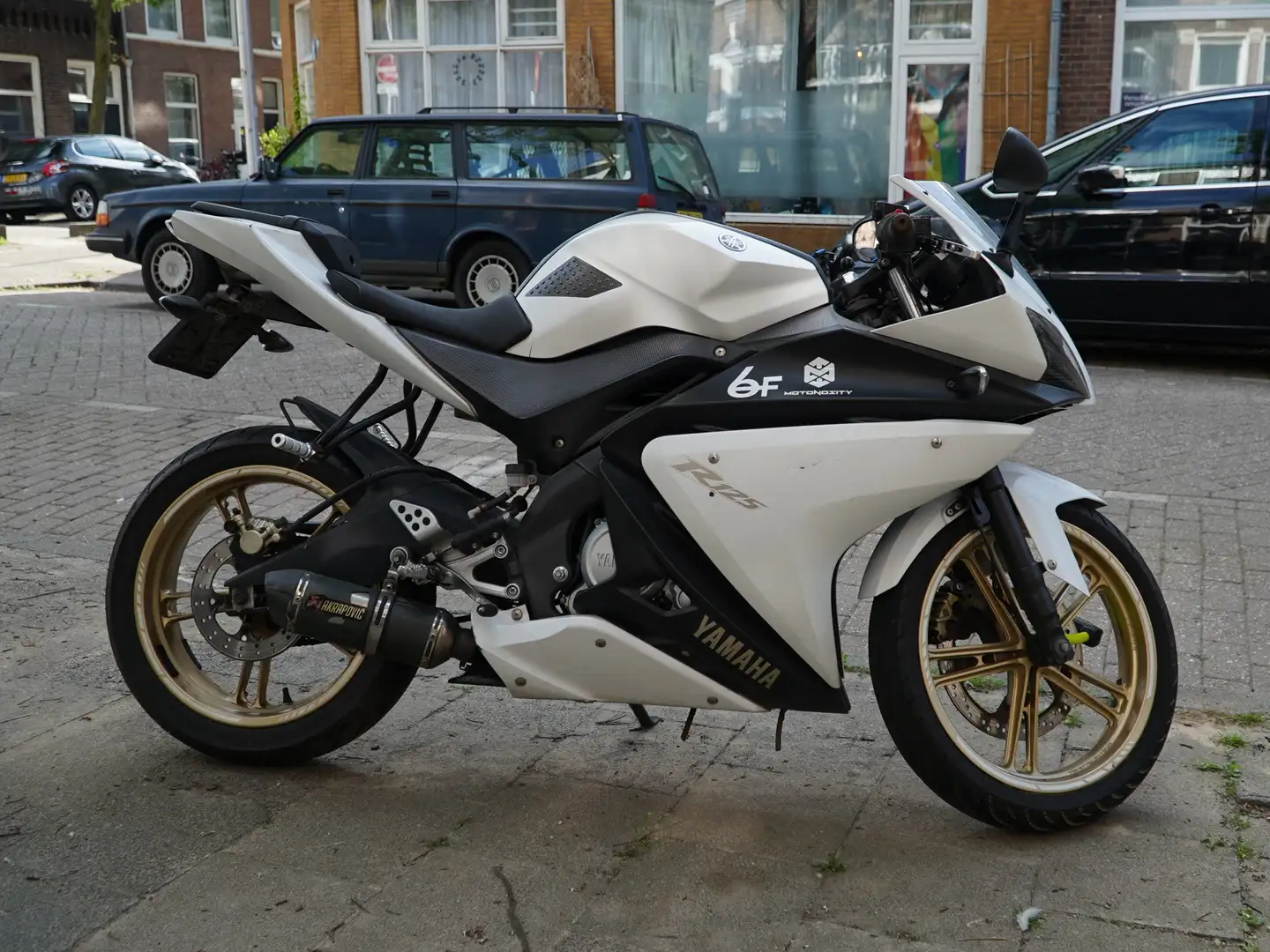 Yamaha YZF-R125 RE06 Alb - 1