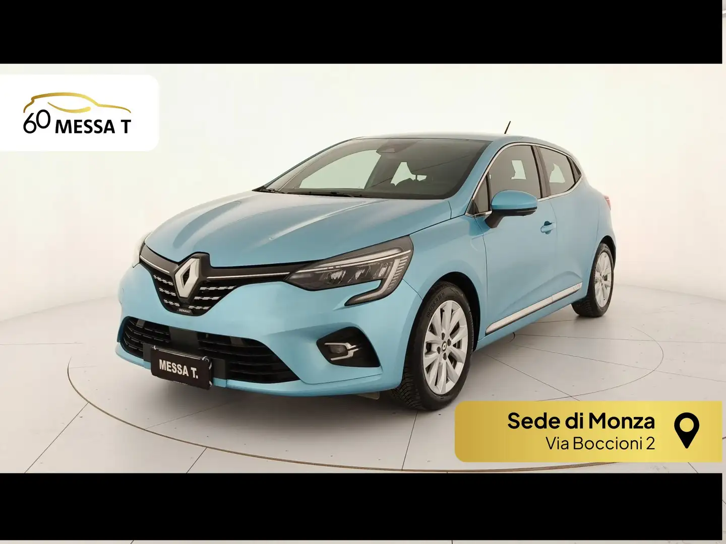 Renault Clio 1.6 E-Tech hybrid Intens 140cv auto my21 Blu/Azzurro - 1