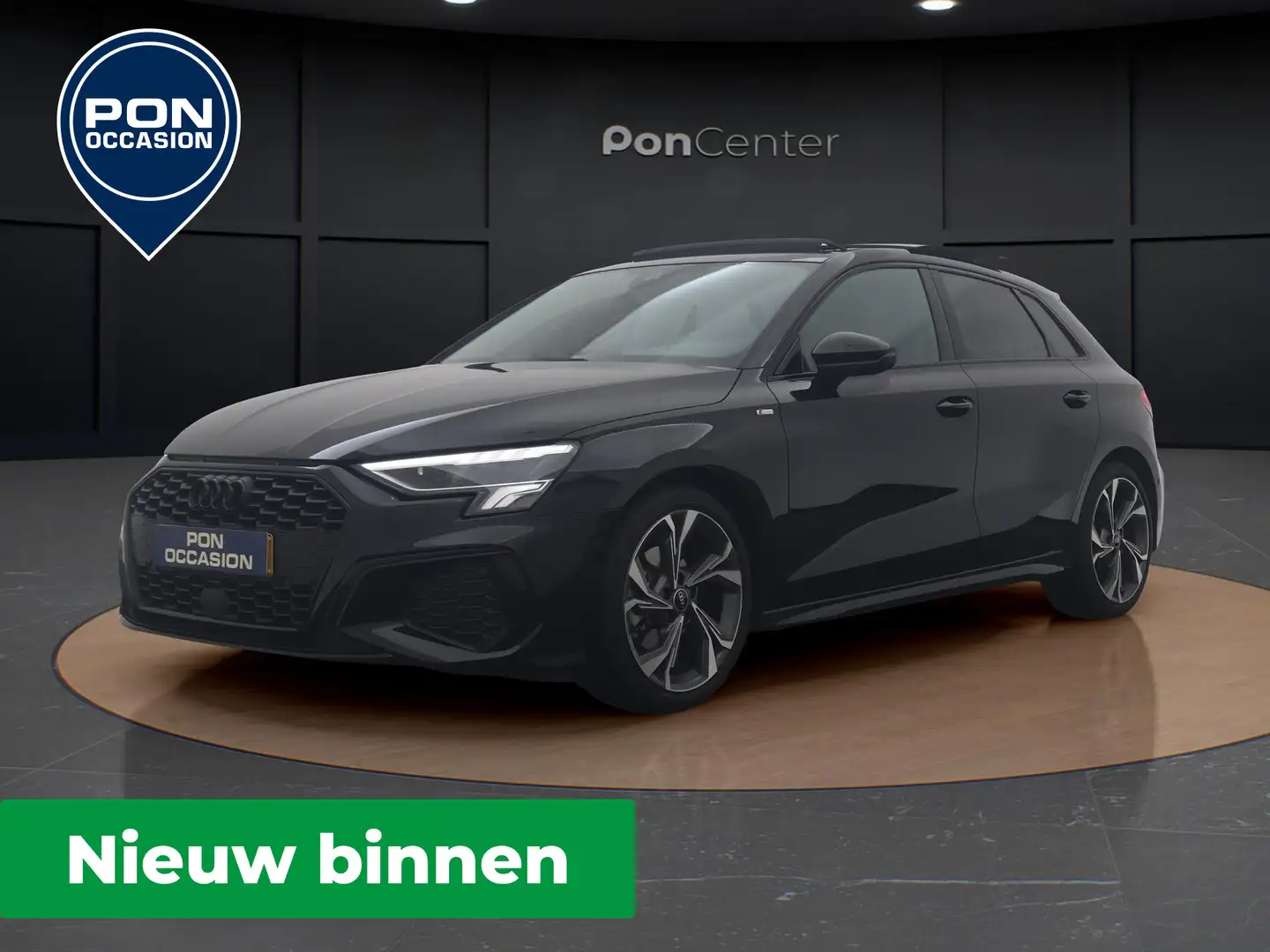 Audi A3 Sportback 30 TFSI S Edition | Pano dak | S-Line | Noir - 1
