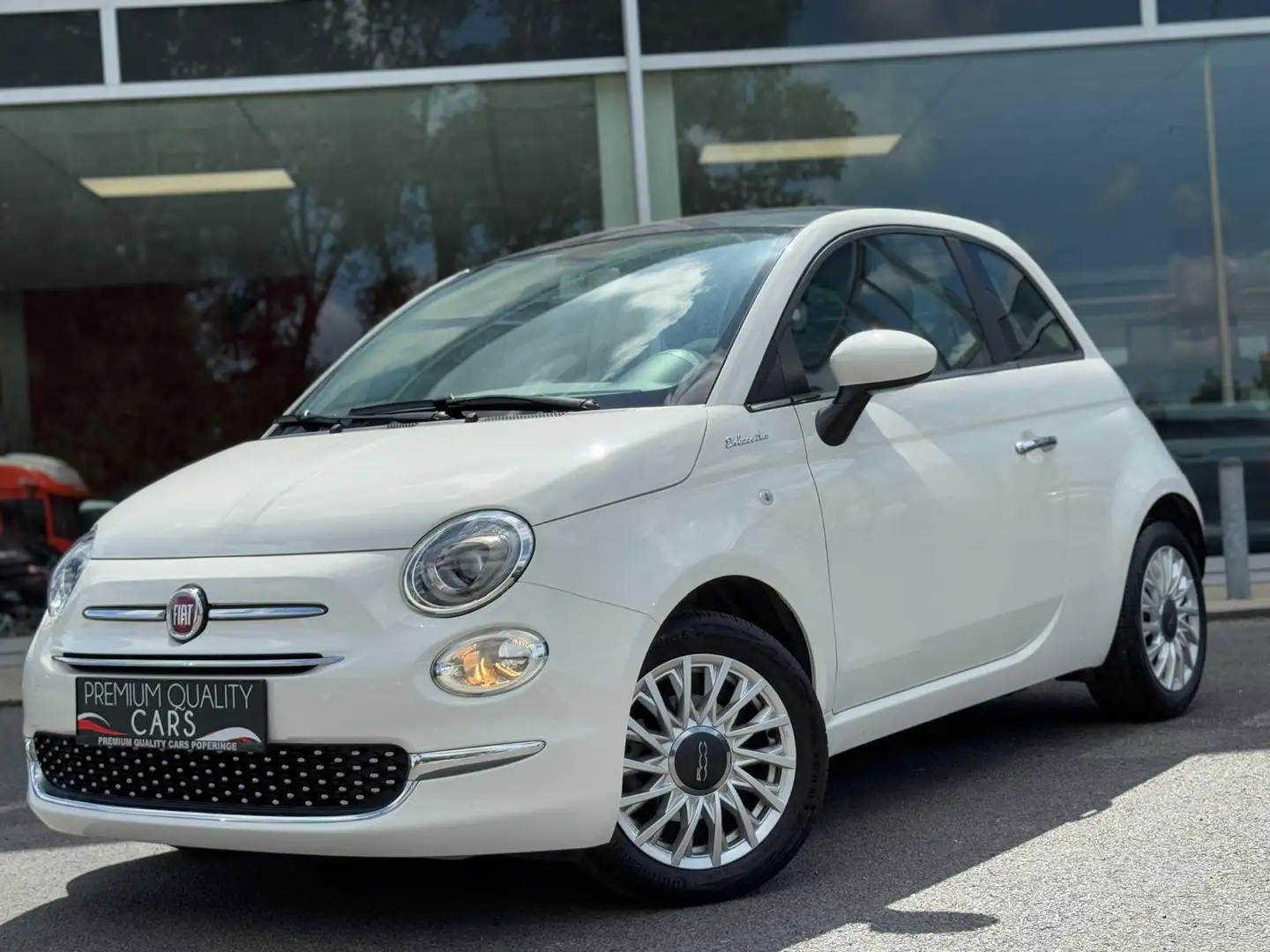 Fiat 500 PANO / CRUISE / 2022 / CARPLAY / LEATHER / PERFECT Blanc - 1