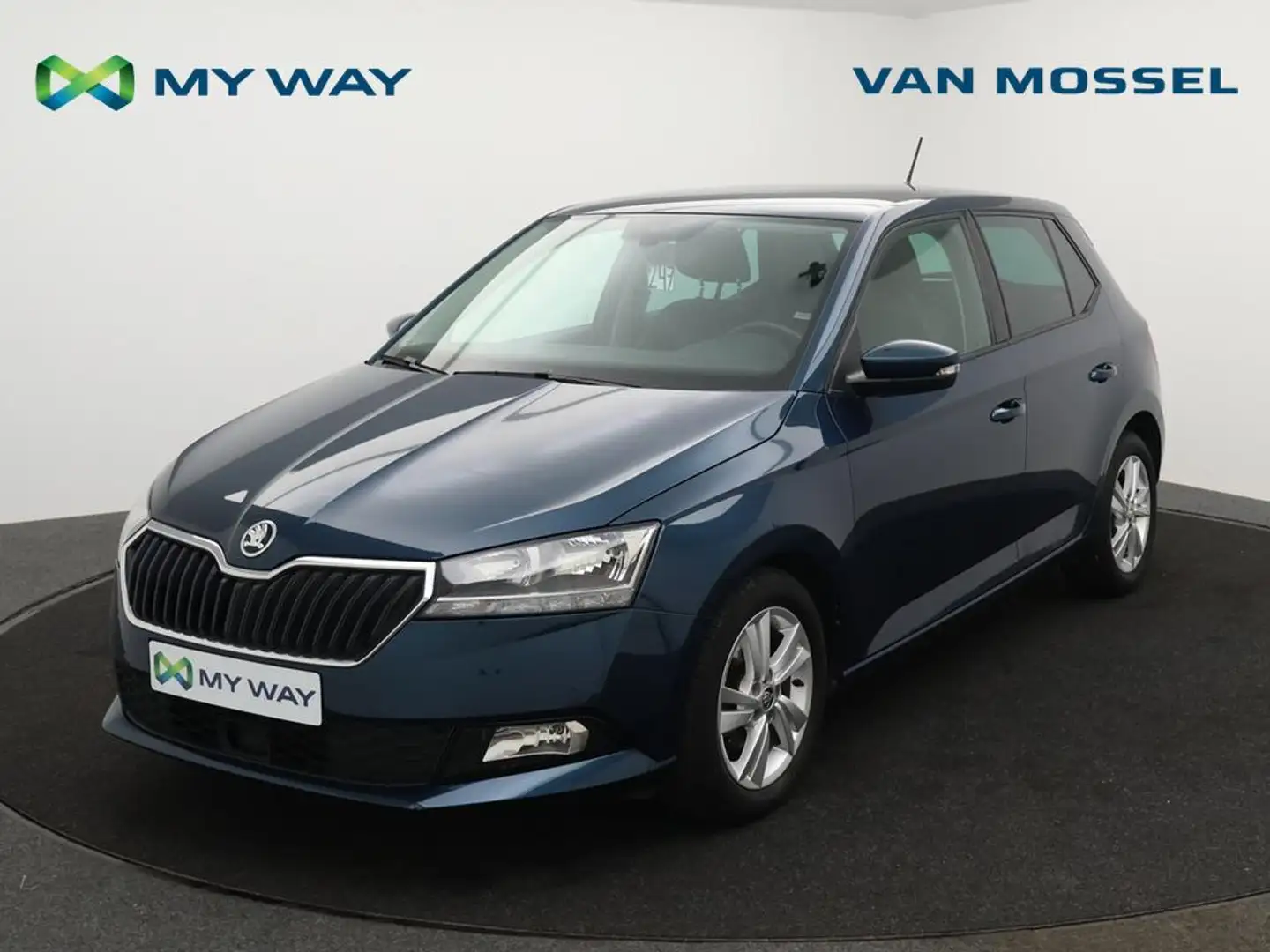 Skoda Fabia Fabia Clever 1.0TSI 95PK *BLTH*PDC A*LED V&A*.. Blue - 1