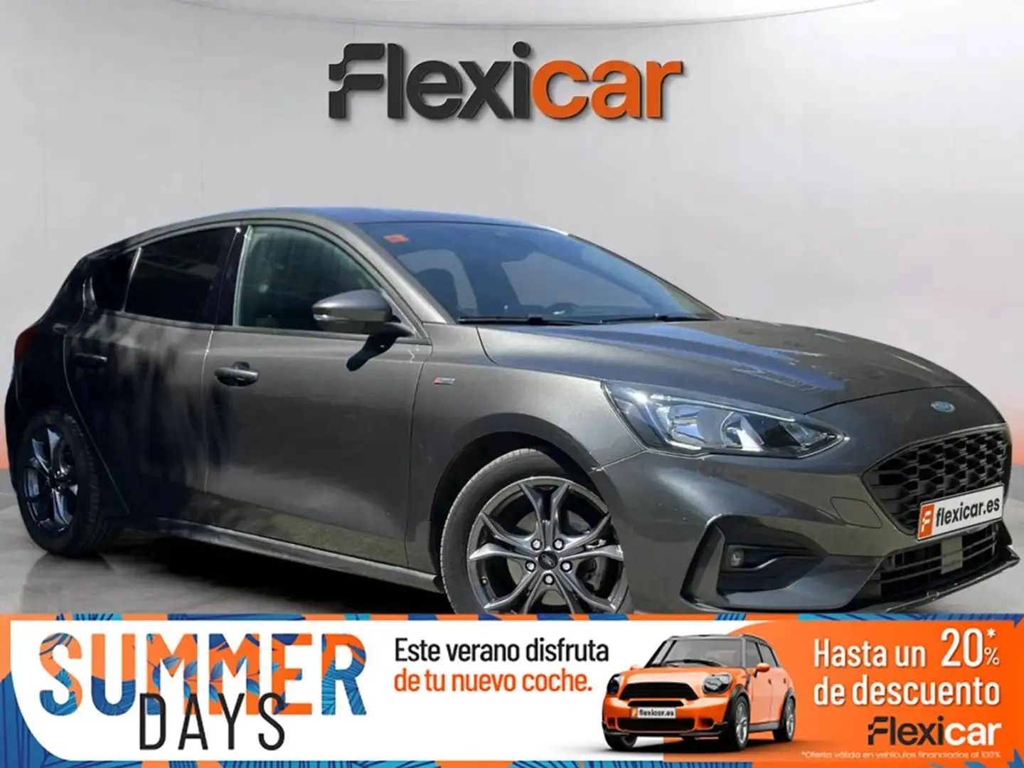 Ford Focus 1.0 Ecoboost 92kW ST-Line Gris - 1