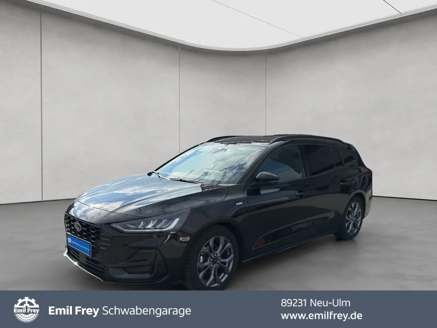 Ford Focus Turnier 1.0 Eco Hybrid Aut. ST-LINE X *ACC* Noir - 1