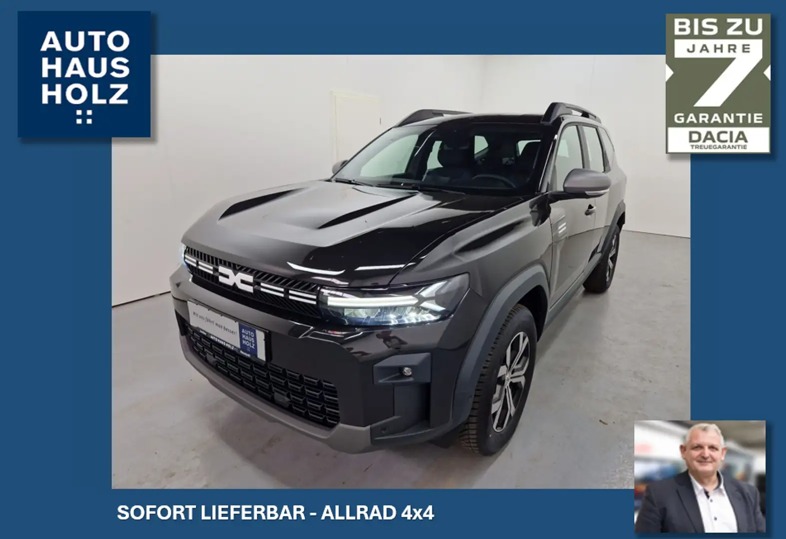 Dacia Bigster Expression TCe 130 4x4🚀🔍Vorführwagen Schwarz - 1