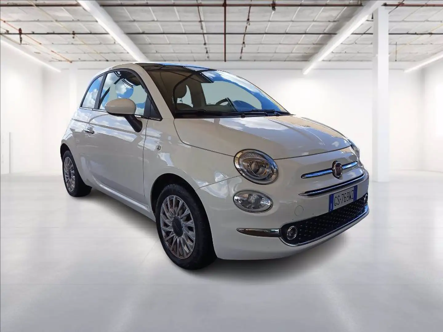Fiat 500 1.0 hybrid Dolcevita 70cv Wit - 1