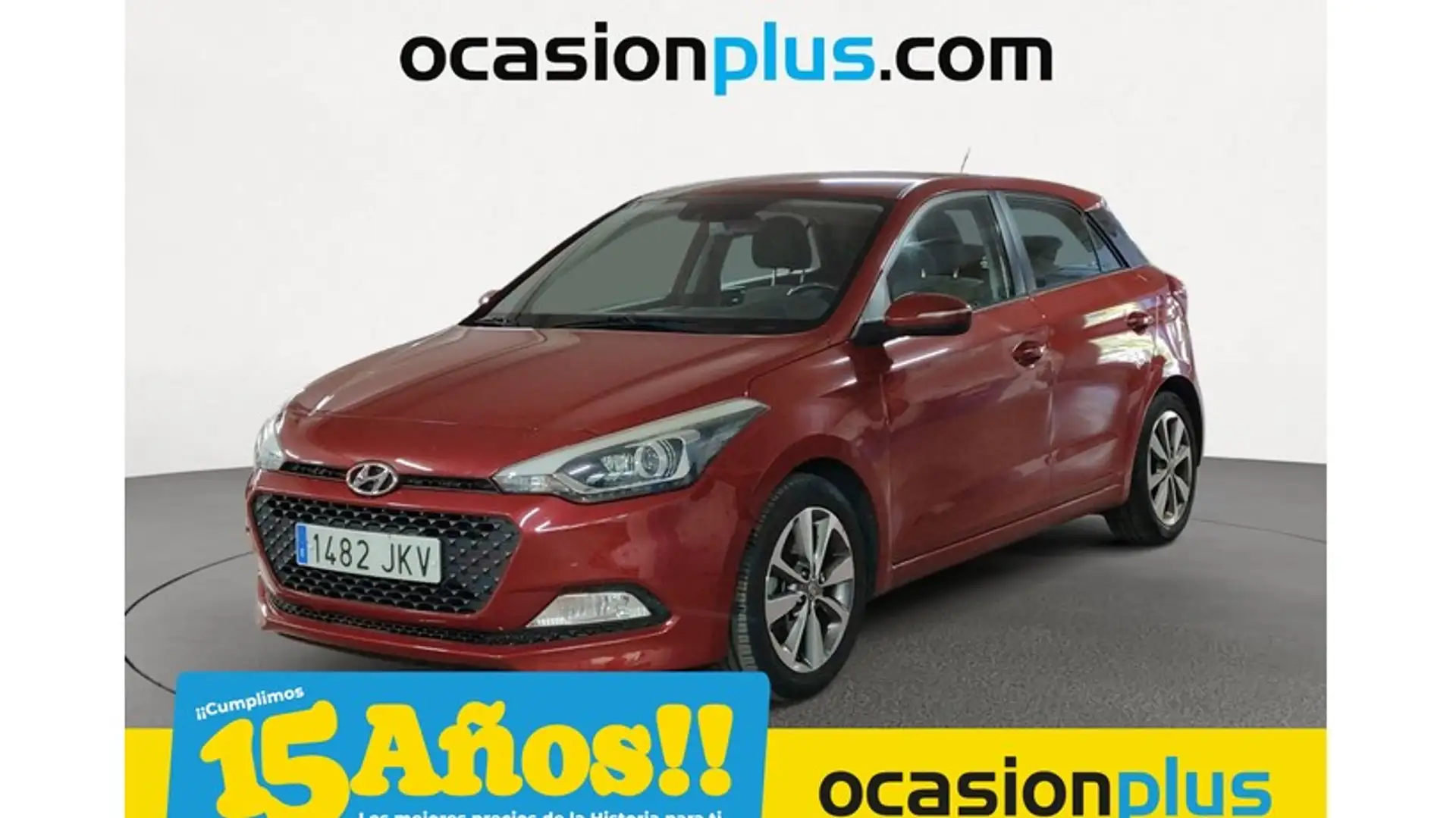 Hyundai i20 1.4CRDI Tecno Rojo - 1