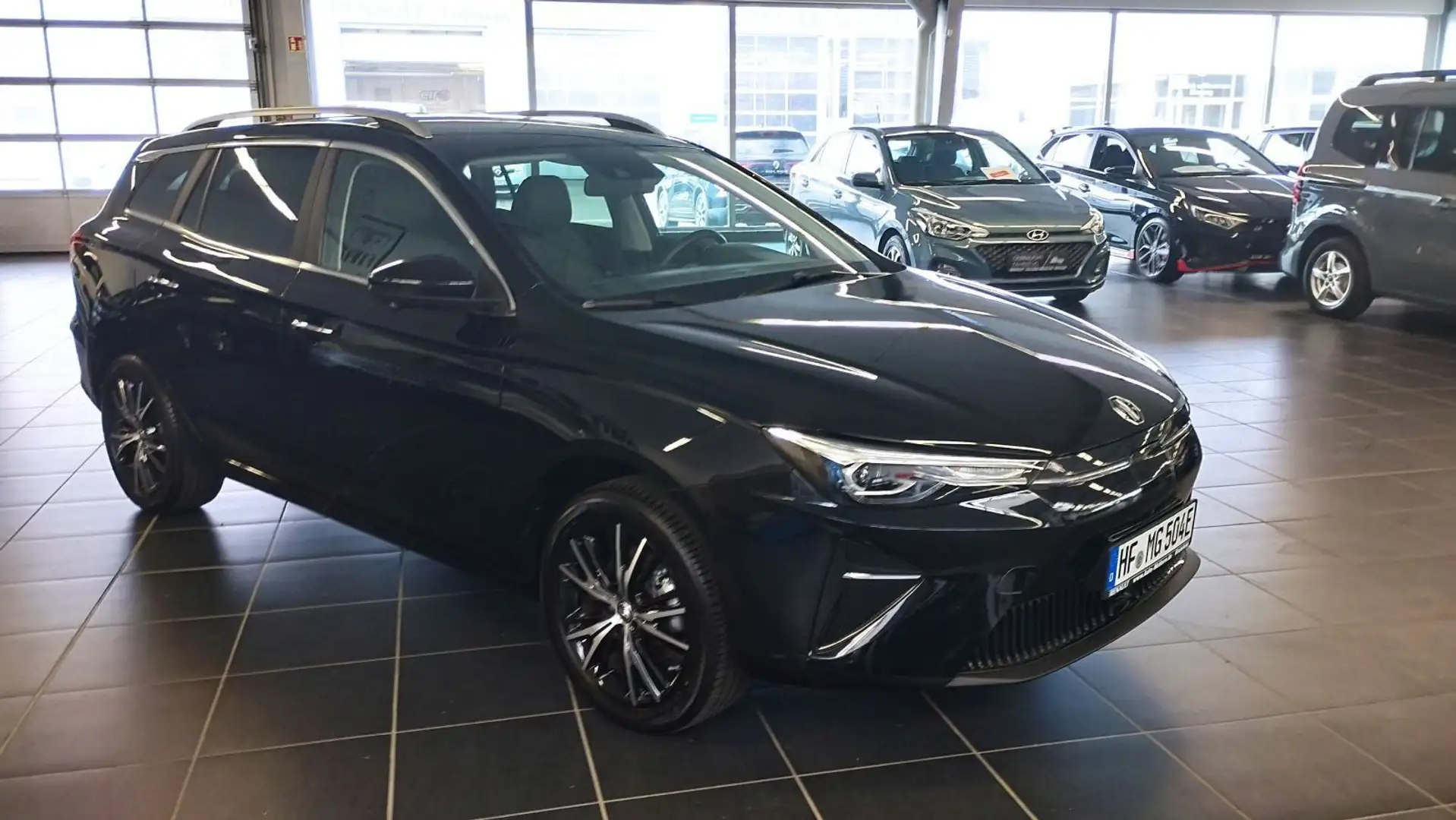 MG MG5 Lux. Leder, Navi, Kamera, elektrischer Sitz Schwarz - 2