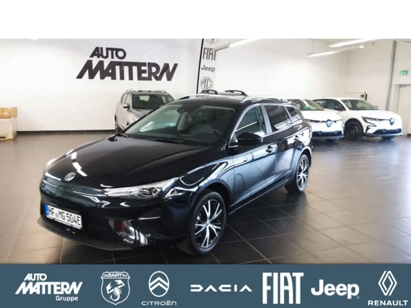 MG MG5 Lux. Leder, Navi, Kamera, elektrischer Sitz Schwarz - 1