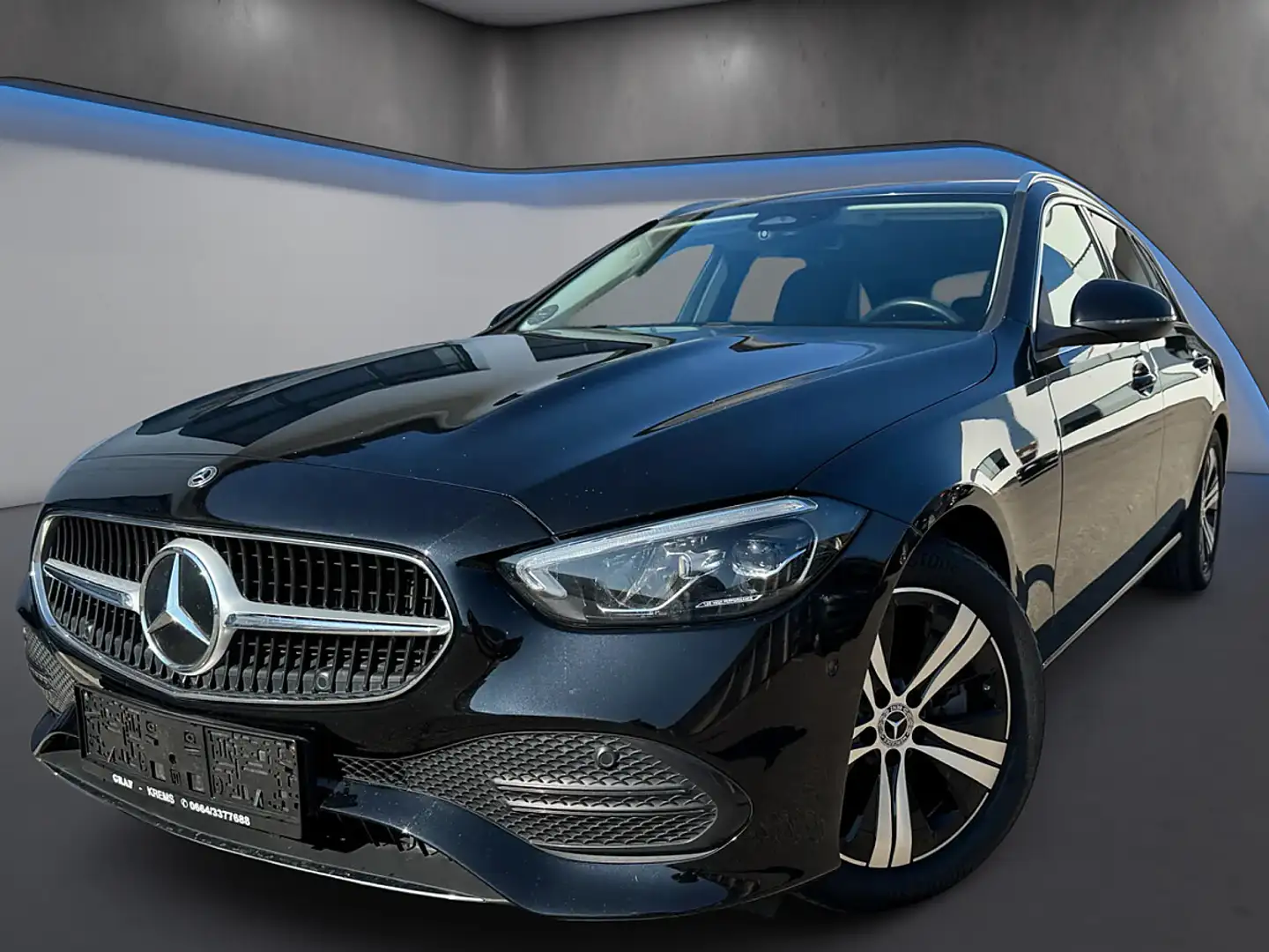 Mercedes-Benz C 220 d Aut. *AHK*LED*Ambiente*Kamera* Schwarz - 1