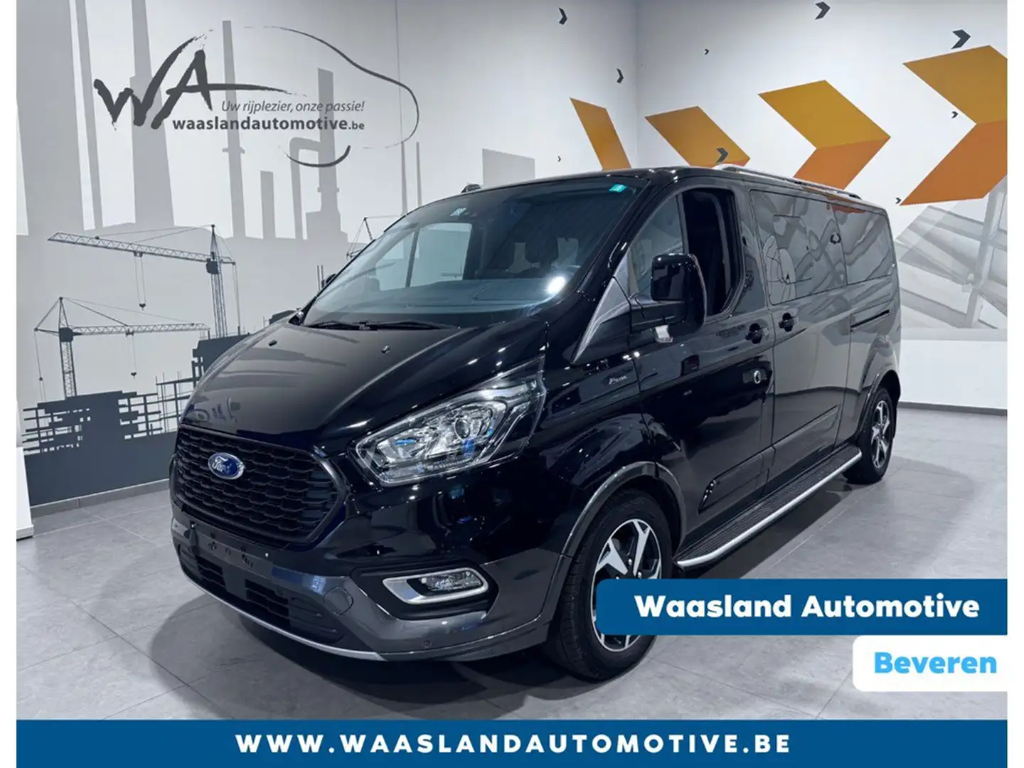 Ford Tourneo Custom Active - 8 zitplaatsen - Automaat Noir - 1