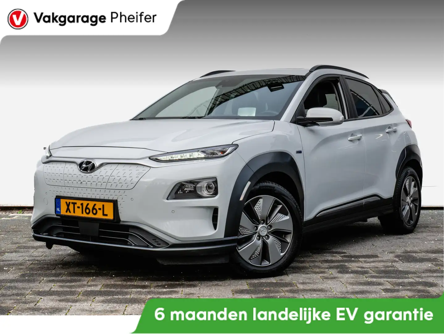 Hyundai KONA EV Premium 64 kWh Schuifdak/ Stoel-stuurverwarming Blanc - 1