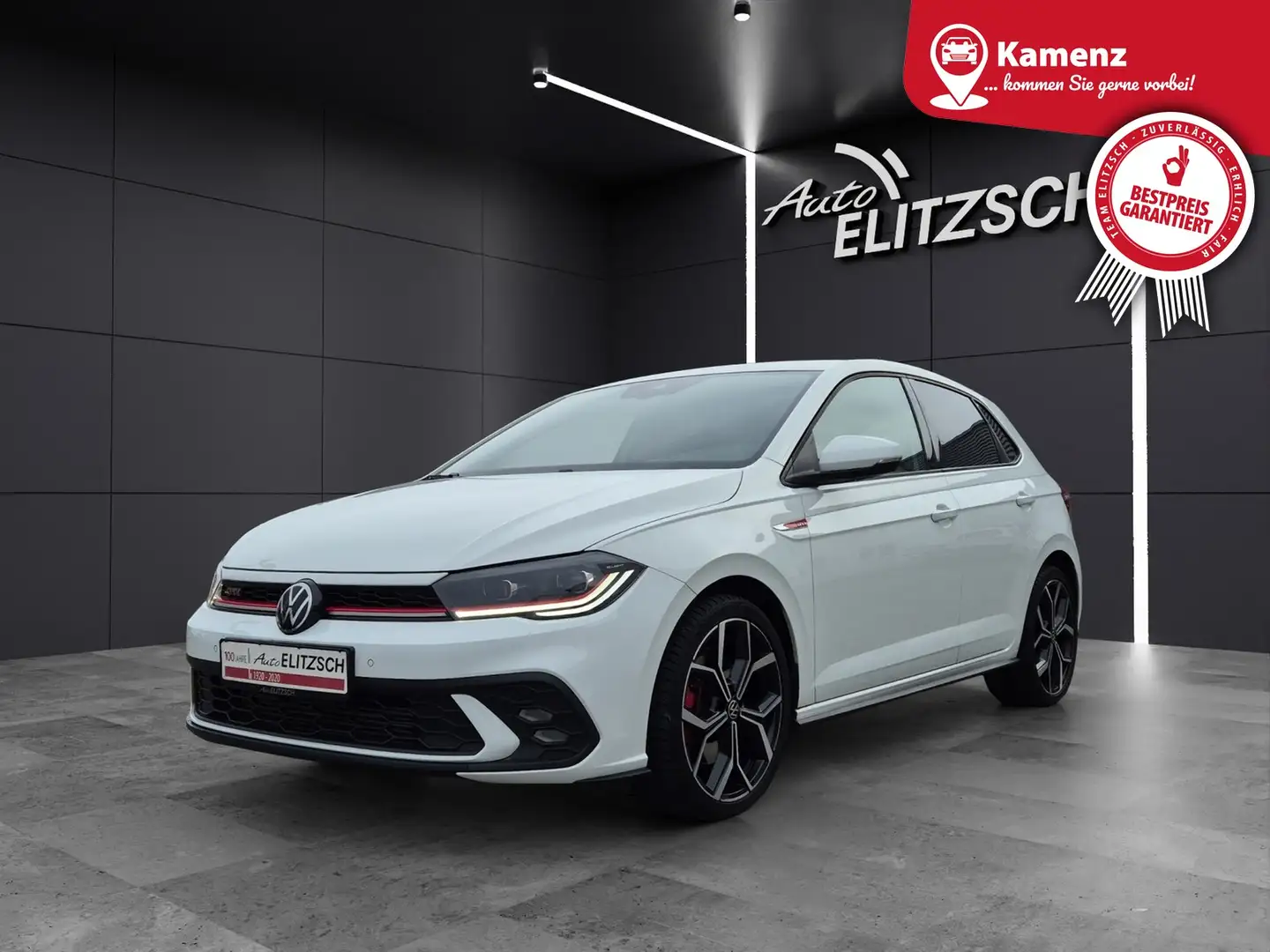 Volkswagen Polo GTI DSG MatrixLED AID SH 18" Blanc - 1