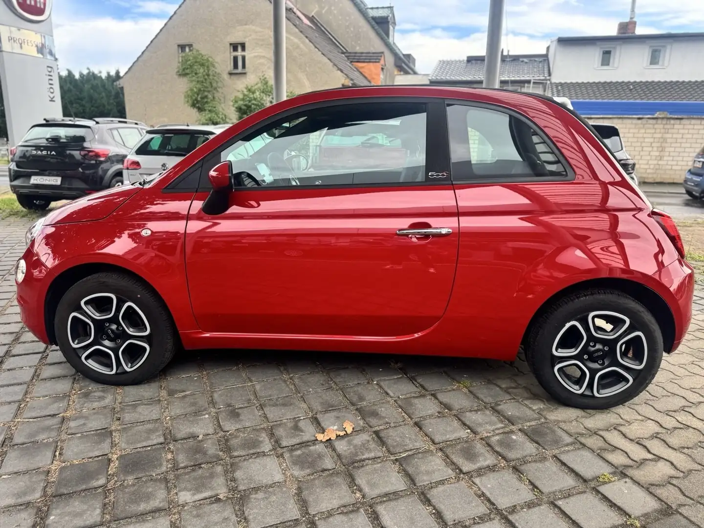 Fiat 500C Basis Klima*Carplay Rot - 2