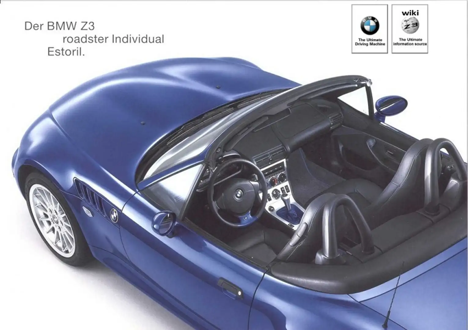 BMW Z3 Z3 Roadster "American Style Individual" Bleu - 1