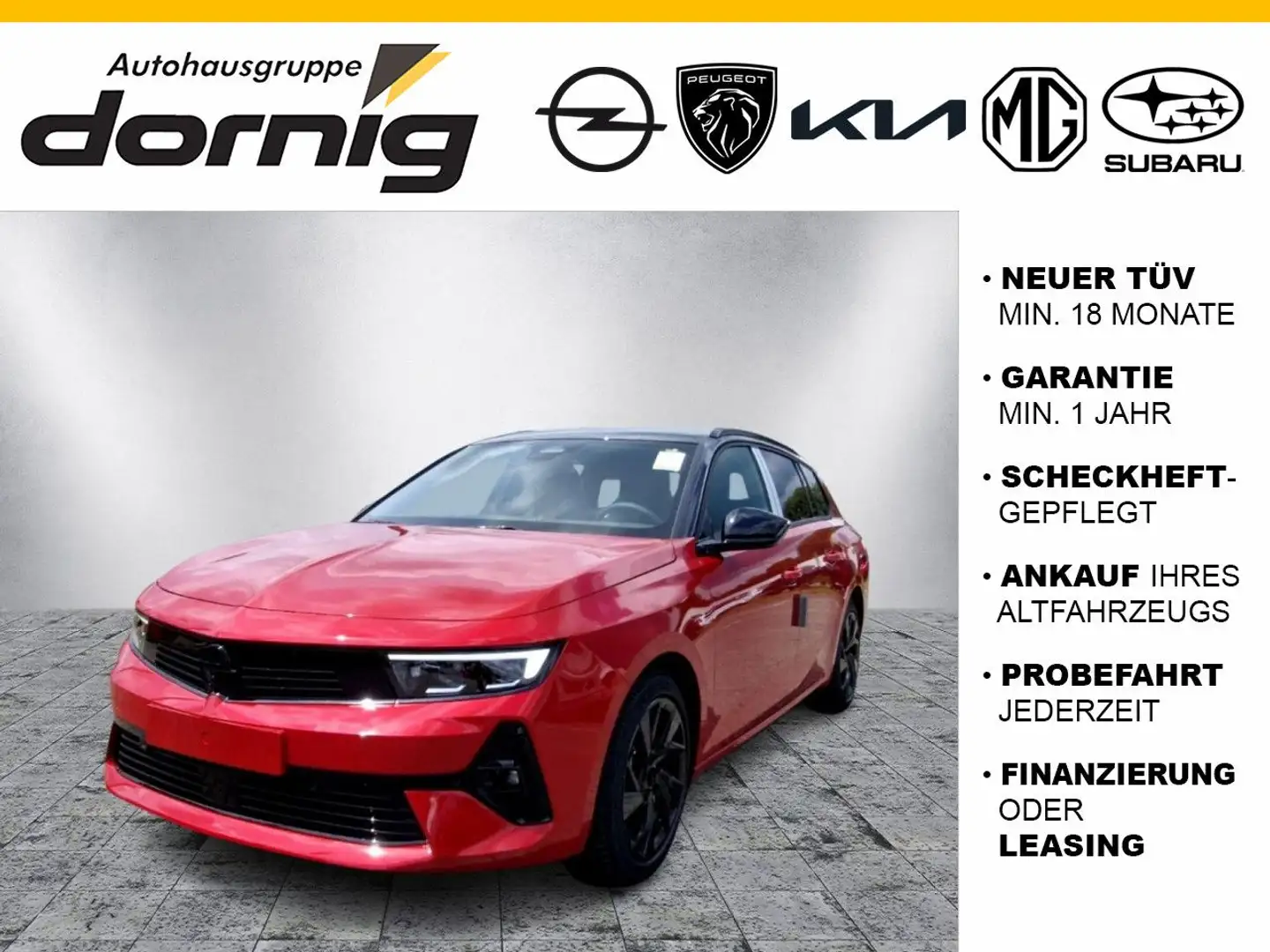 Opel Astra L Sports Tourer GS 1.2 Turbo Rot - 1