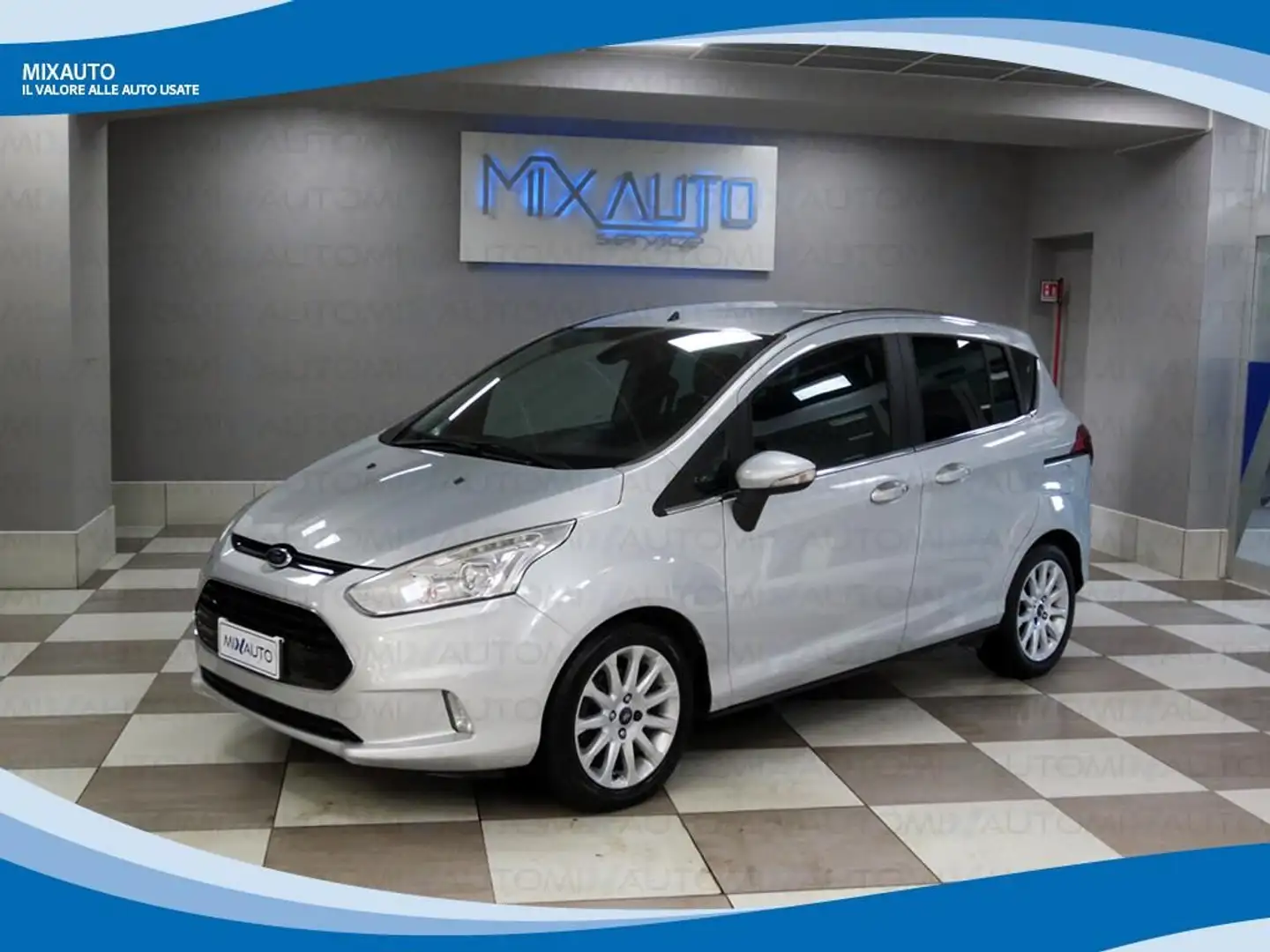 Ford B-Max 1.5 TDCI 75cv Titanium EU5 Argento - 1
