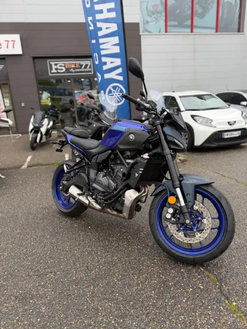 Yamaha MT-07 Blau - 1