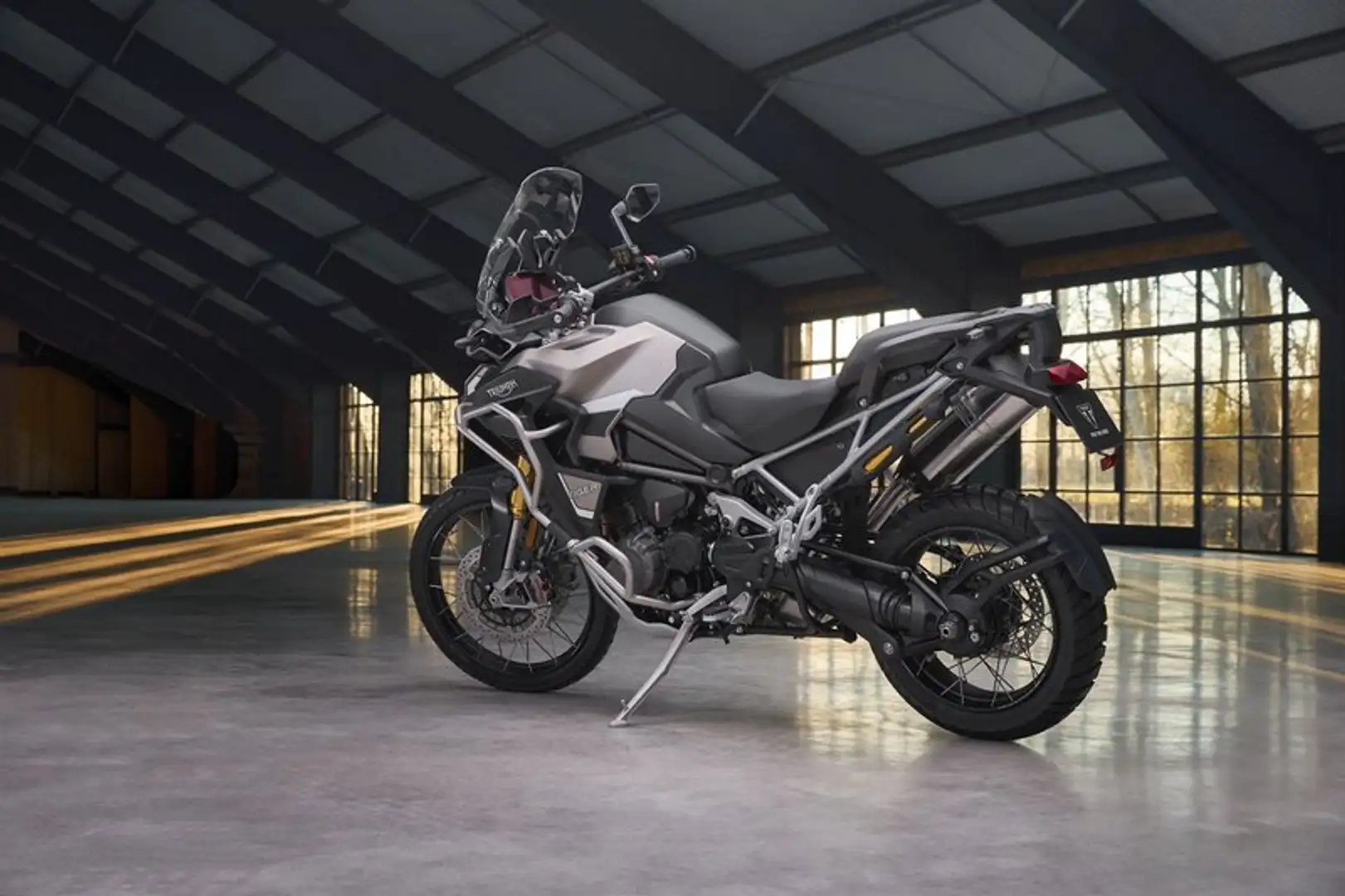 Triumph Tiger 1200 Rally Explorer Quickshift+Sitzheizung Béžová - 2