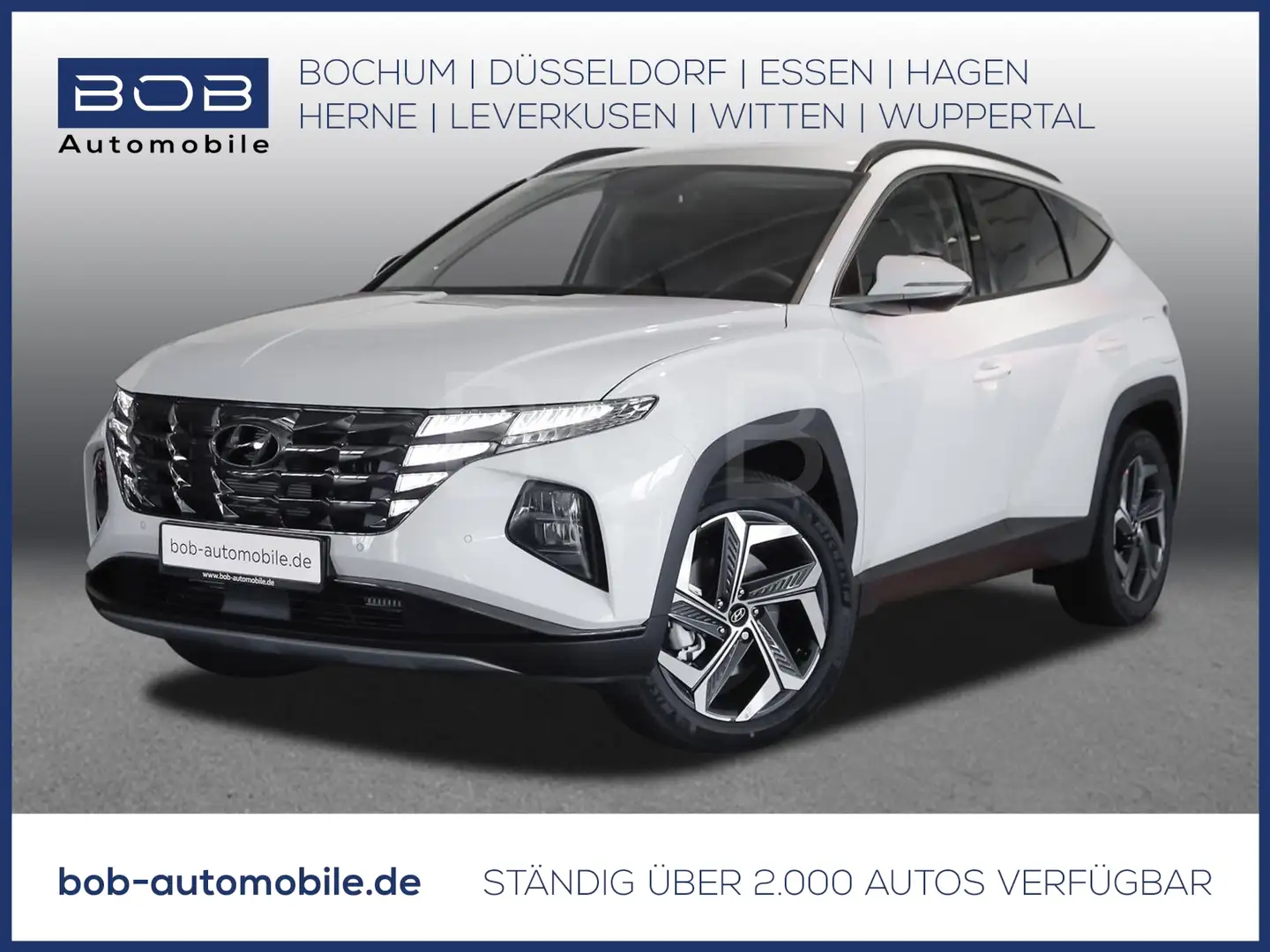 Hyundai TUCSON Plug-In 4WD TREND KRELL el. Heckklappe 8-fach bere Blanc - 1