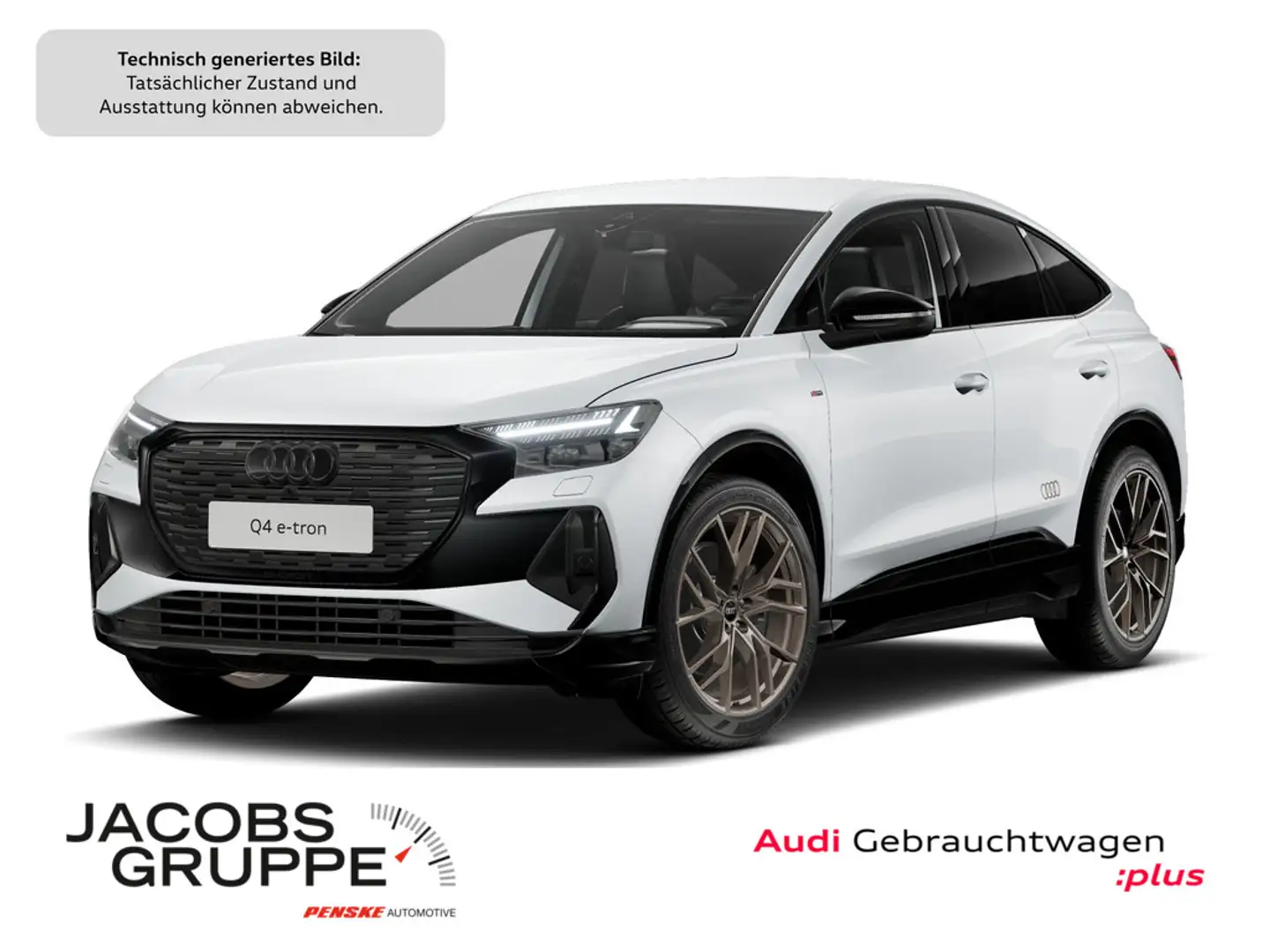 Audi Q4 e-tron Weiß - 1