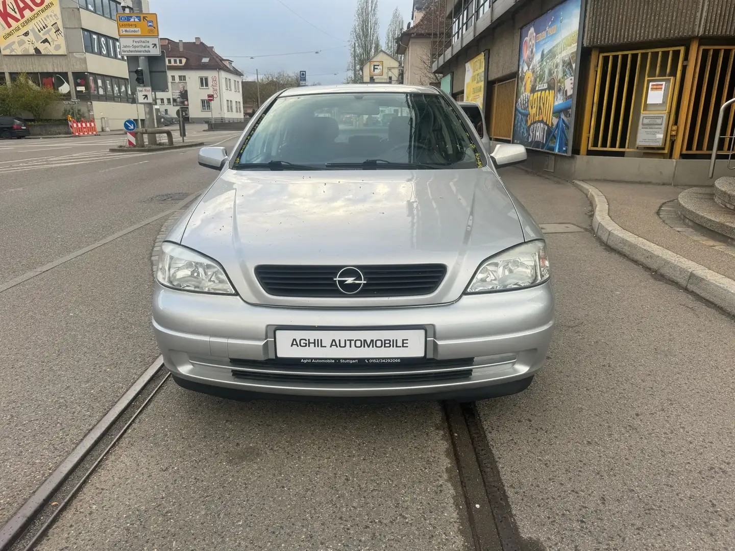 Opel Astra 1.6TÜV und HU neu bis 04/2026 Silber - 2