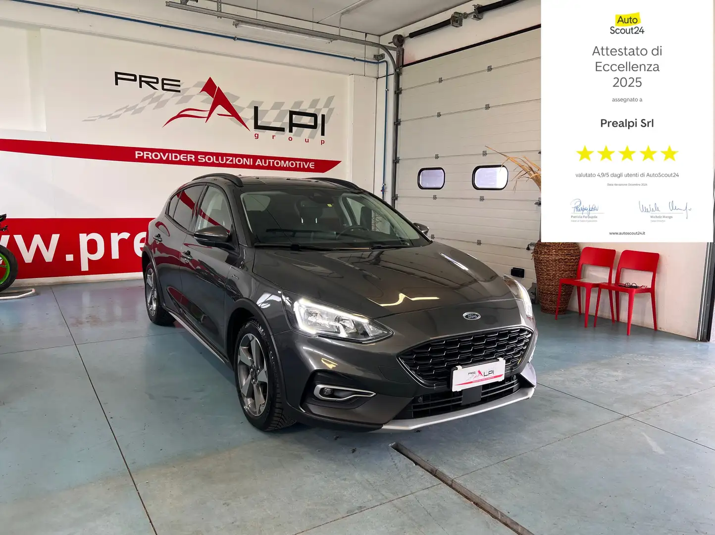 Ford Focus Focus 1.5 ecoblue Active Hatchback Grey - 1
