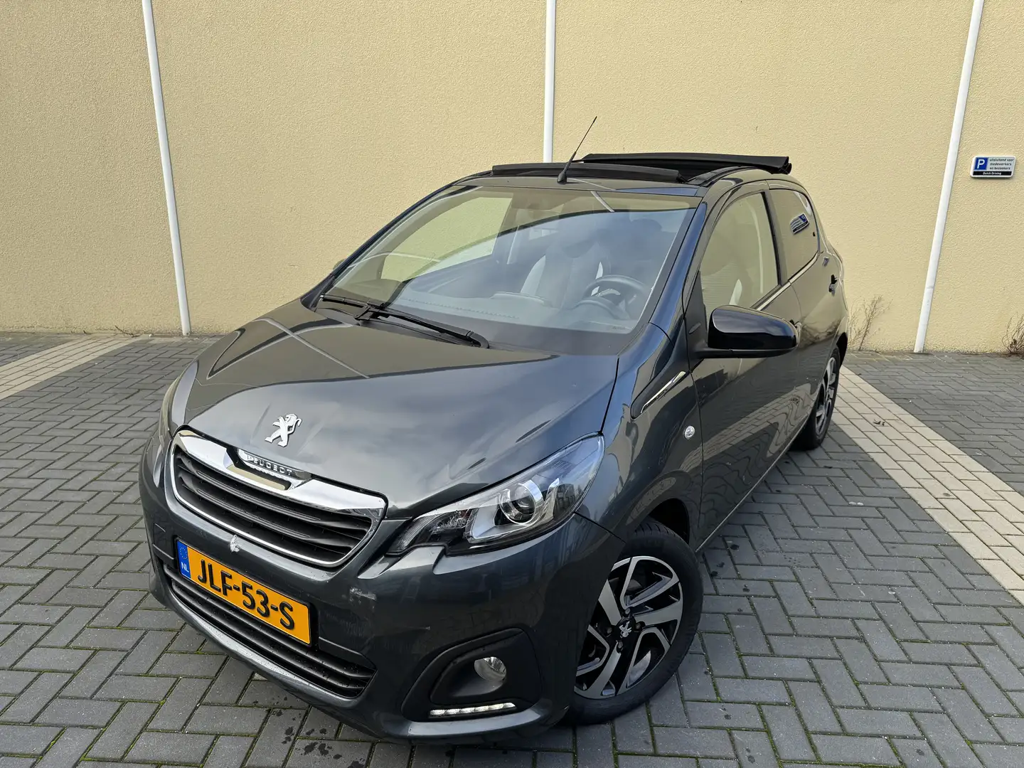 Peugeot 108 82 PK | ALLURE | CABRIO | PANO | 5 DRS | LED | 15 Szary - 1