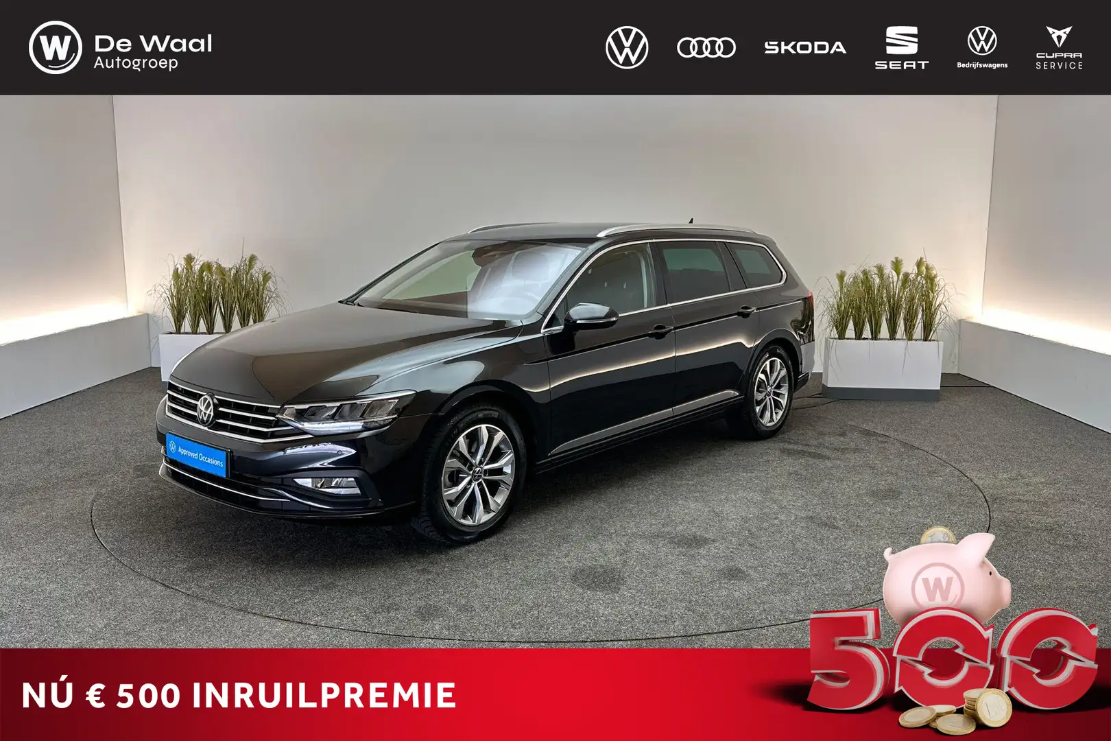 Volkswagen Passat Variant 1.5 TSI 150pk DSG Business | Trekhaak, Achteruitri Noir - 1