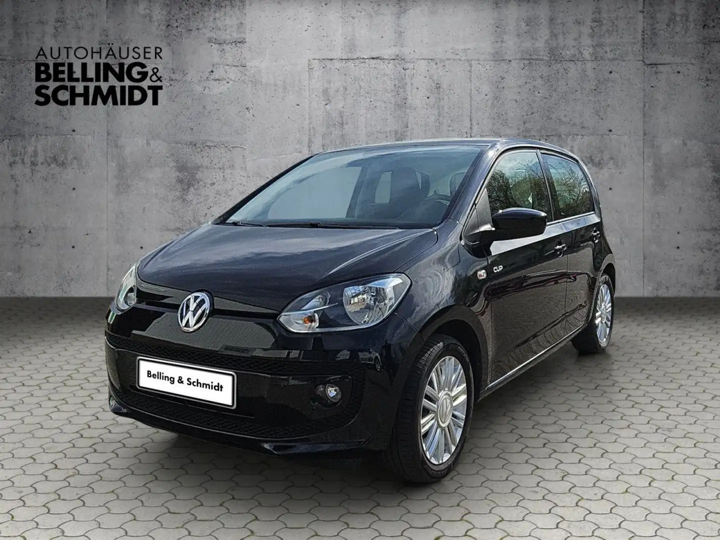 Volkswagen up! cup  Klima, Navi, Sitzheiz. el. Fenster Schwarz - 1