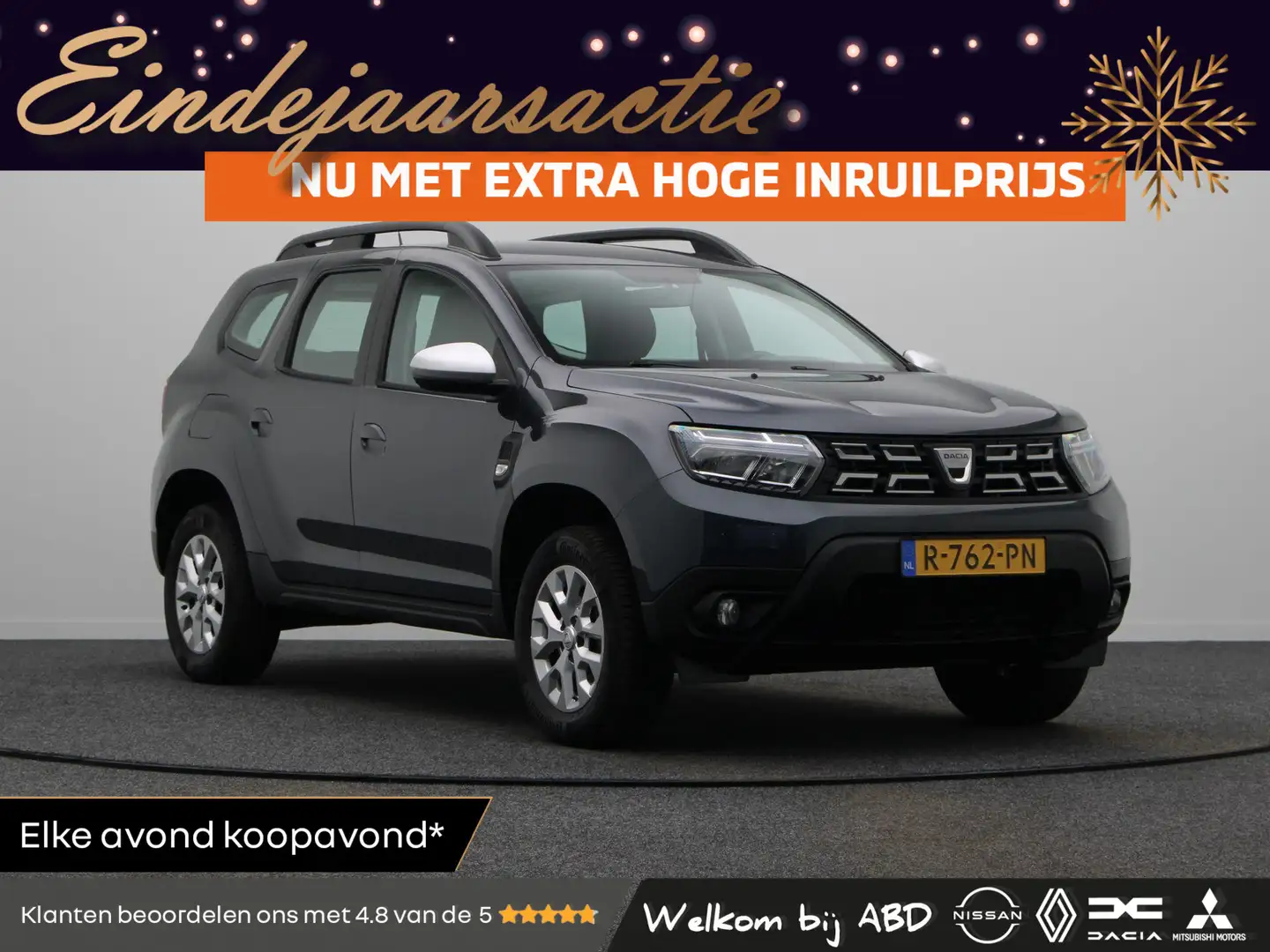 Dacia Duster 100pk TCe Bi-Fuel Comfort | Trekhaak | Apple Carpl Gris - 1