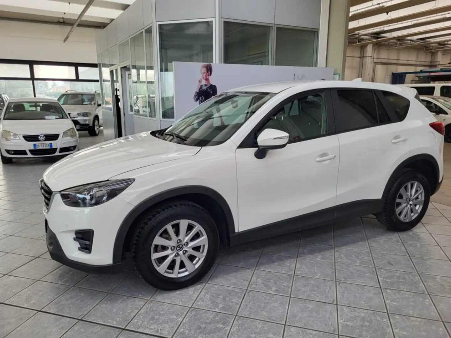 Mazda CX-5 2.2L Skyactiv-D 150CV  AUTO Exceed-Commercianti Weiß - 2