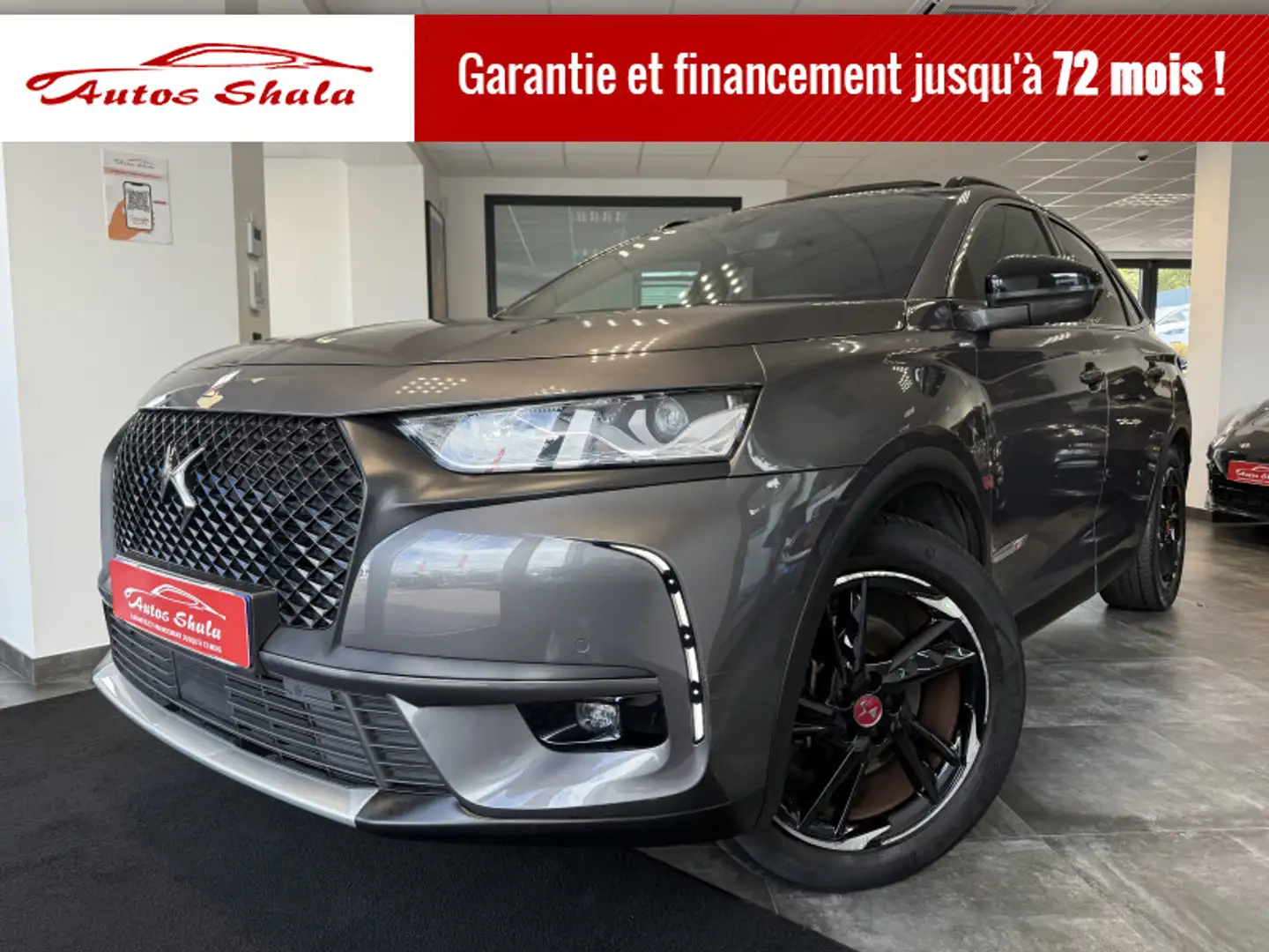 DS Automobiles DS 7 Crossback 323,31/MOIS* / E-TENSE 4X4 300CH PERFORMANCE LINE Grigio - 1