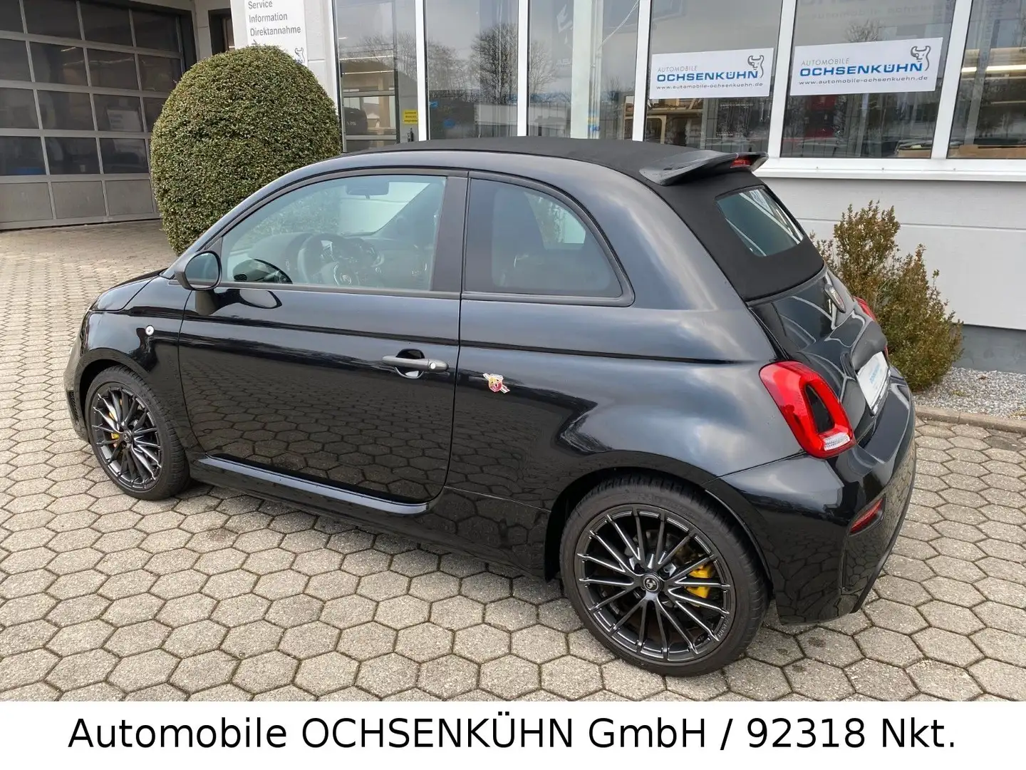 Abarth 695C 1.4 Automatik / Nav., Aluf., PDC Schwarz - 2