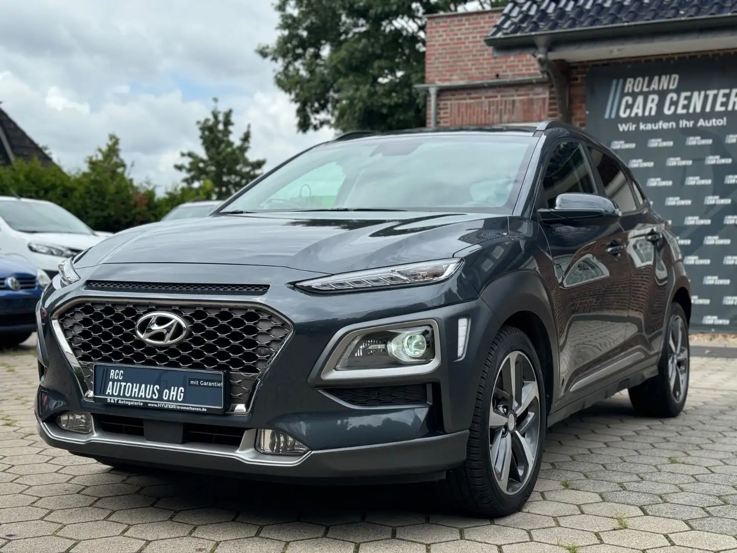 Hyundai KONA Premium 4WD Automatik AHK Grigio - 1