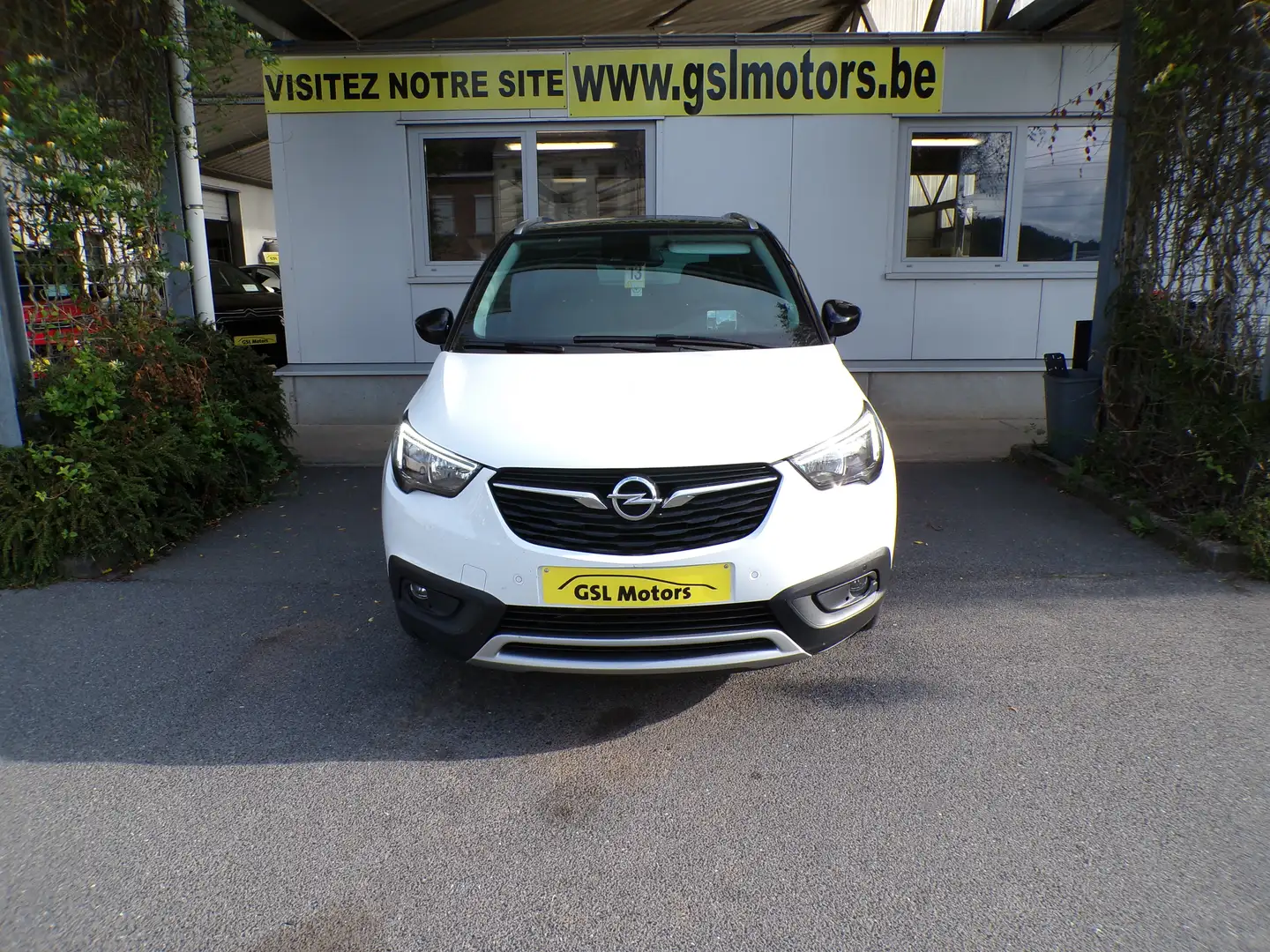 Opel Crossland X 1.2Turbo 110cv Automatique Blanc 01/18 83099km GPS Blanc - 2