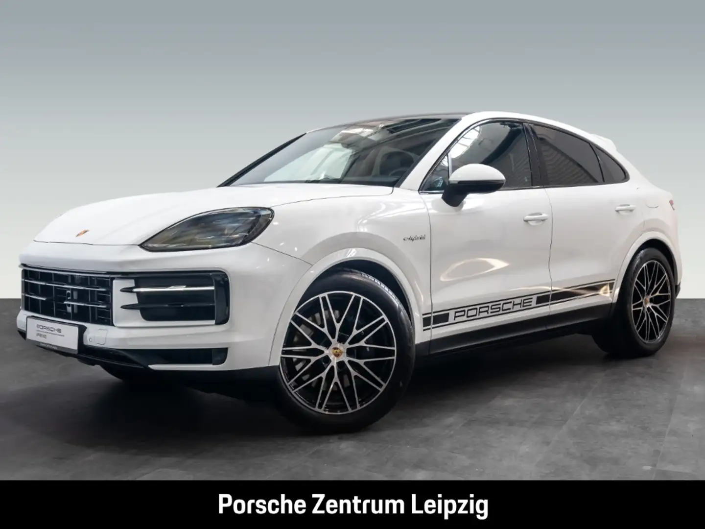 Porsche Cayenne E-Hybrid Coupe Luft Bose InnoDrive 21Zoll Weiß - 1