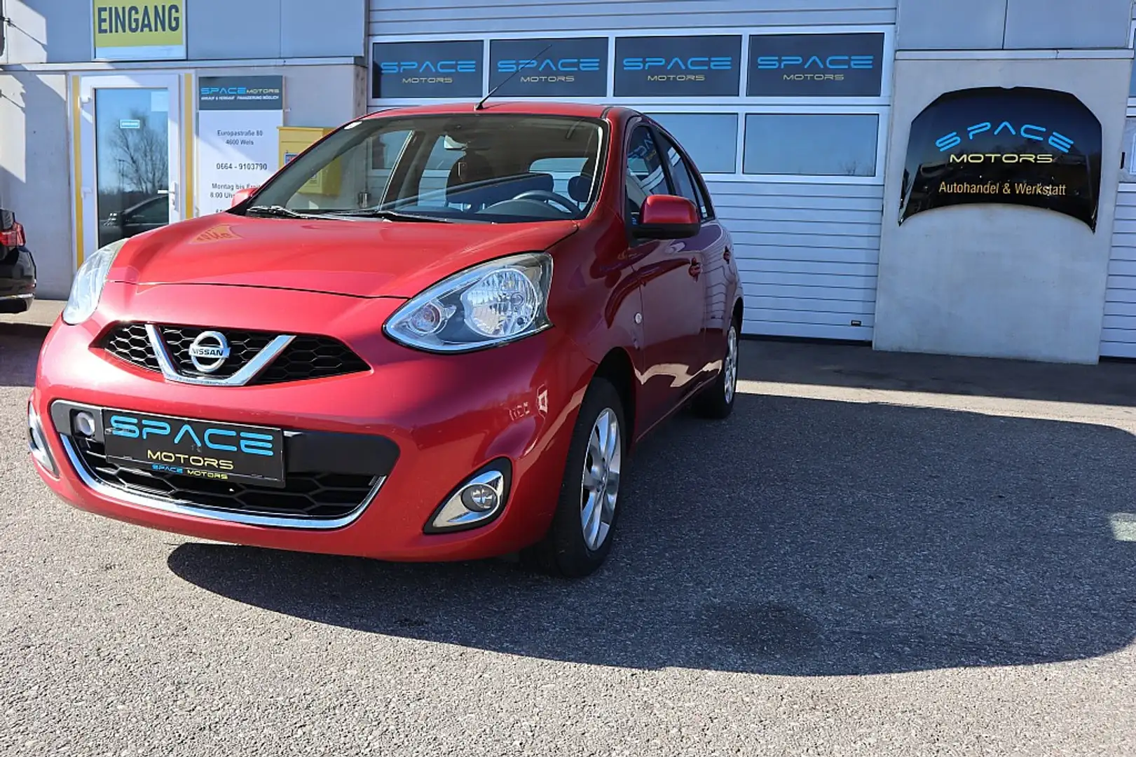 Nissan Micra 1,2 Acenta Rot - 2