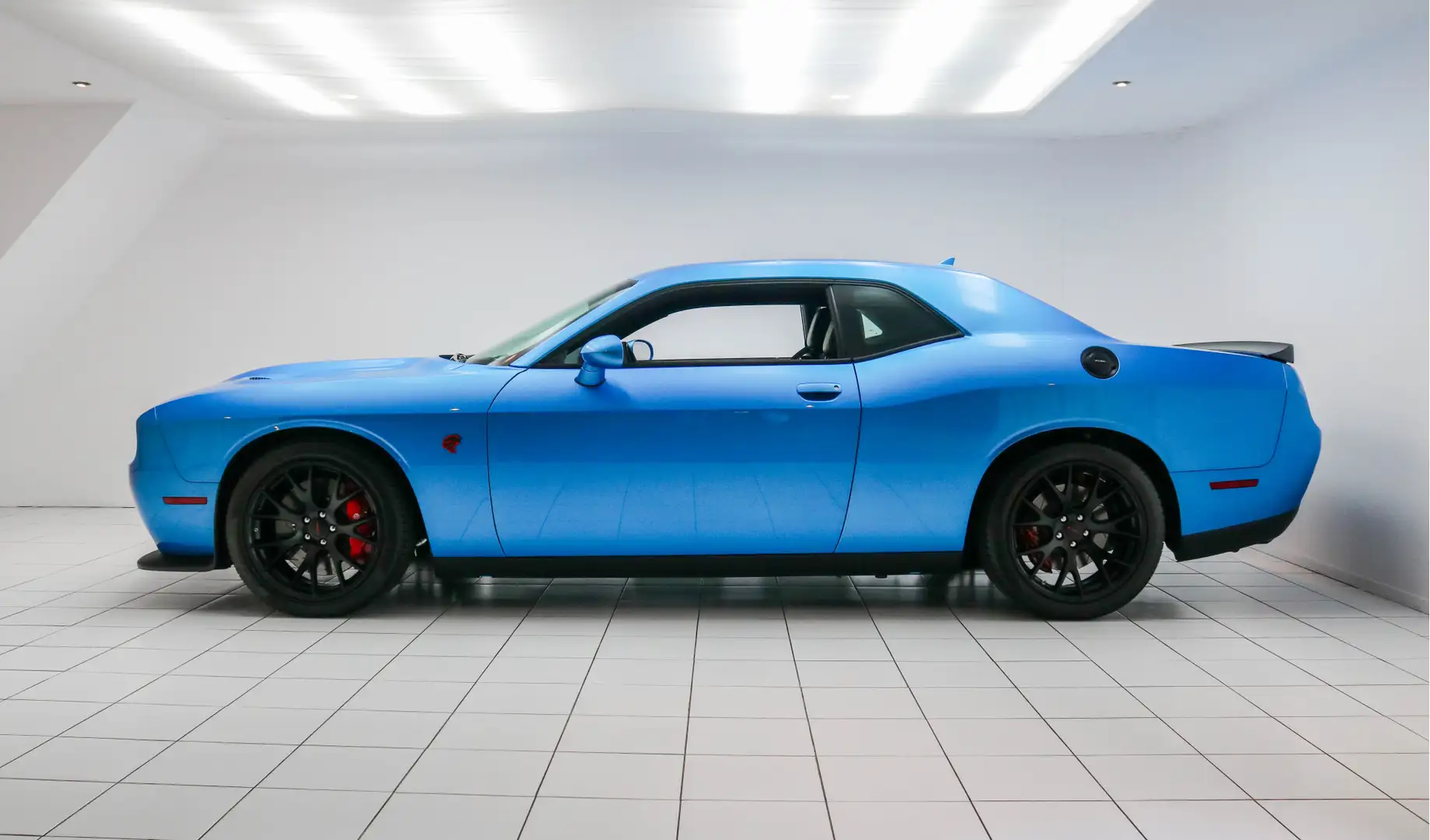 Dodge Challenger SRT Hellcat * 800 km * NEW * 6-speed manual * Modrá - 2