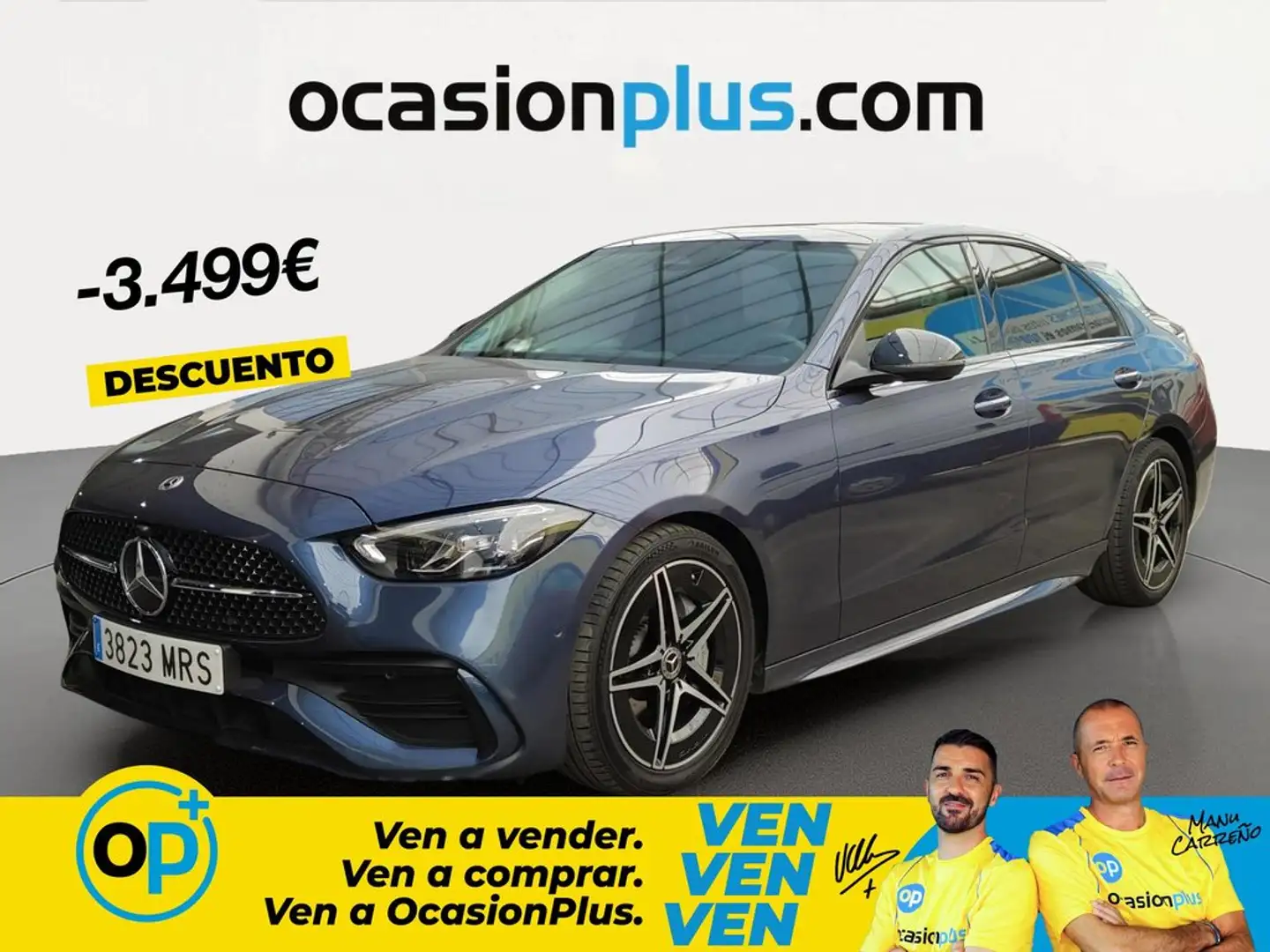Mercedes-Benz C 200 200d 9G-Tronic Azul - 1
