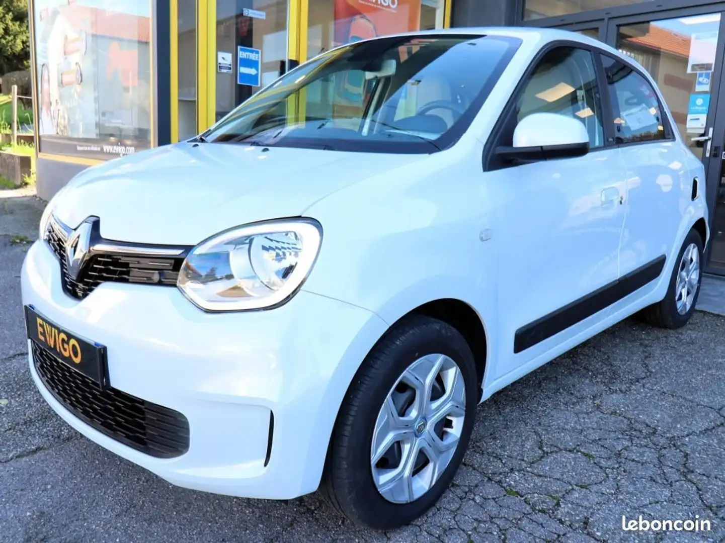 Renault Twingo R80 ELECTRIC 80 CH 42PPM 22KWH ACHAT-INTEGRAL ZEN BVA + CARPLAY Blanc - 2