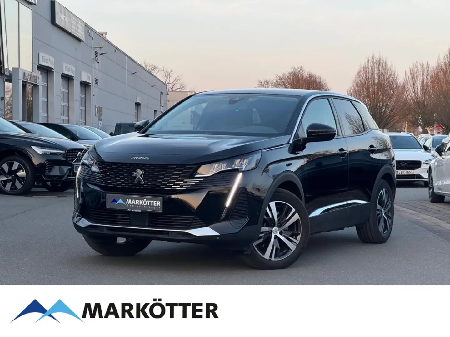 Peugeot 3008 Hybrid 225 Allure 1.6 Plug-In EU6d BLIS/LED Schwarz - 1